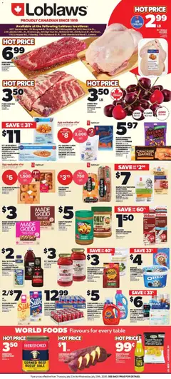 Preview of Loblaws weekly flyer / circulaire from shop Loblaws valid from Jul 23, 2026 | Page: 1