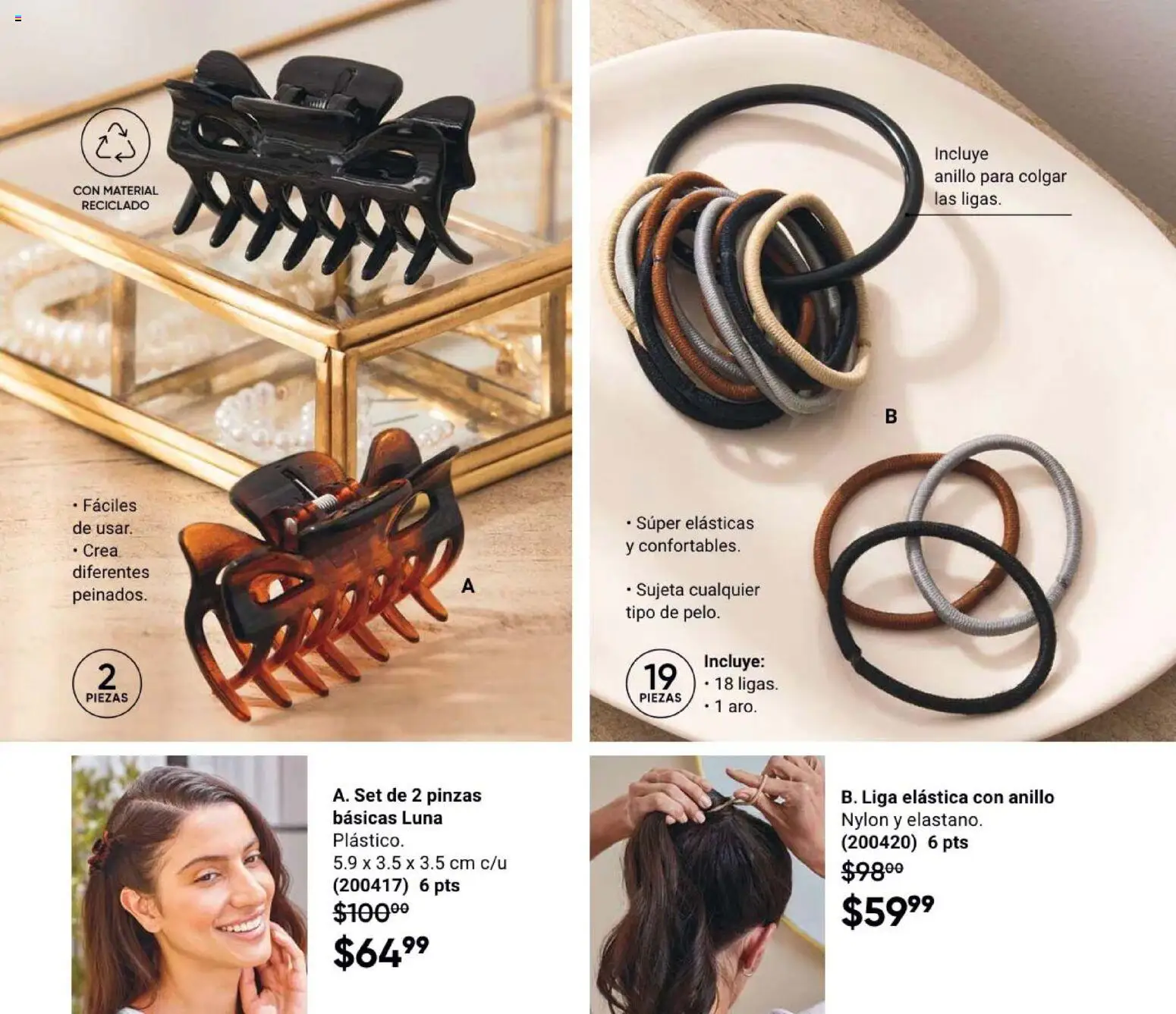 Nuevas ofertas de AVON válidas en toda la República Mexicana desde el 31/07/2026. ¡Encuentra las mejores ofertas en AVON Casa & Estilo 12 2026! | Página: 123 | Productos: Anillo, Liga