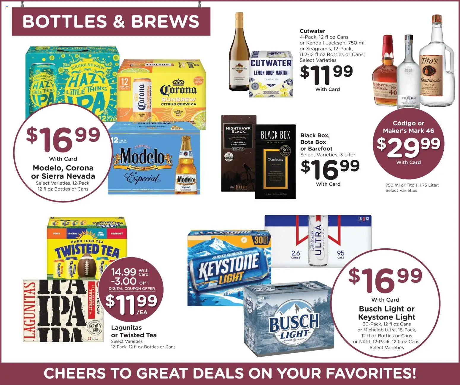 Fry's Food Weekly Ad - valid from 07/22/2026 | Page: 13 | Products: Tea, Lemon, Peach, Raspberry