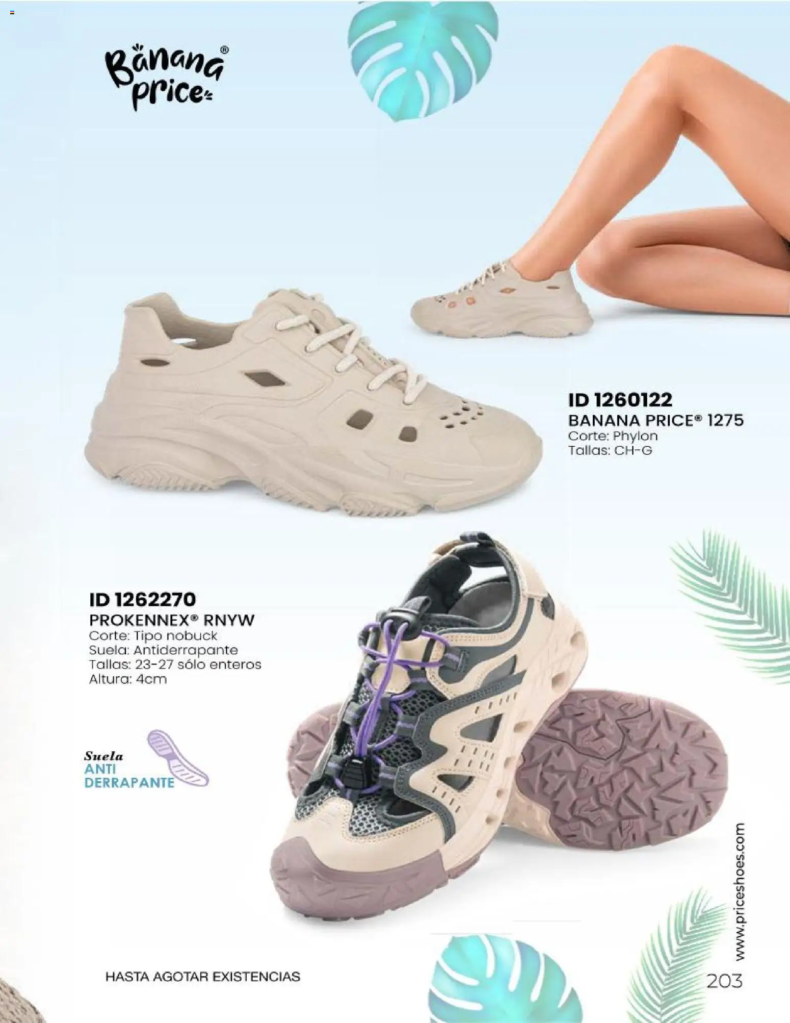Nuevas ofertas de Price Shoes válidas en toda la República Mexicana desde el 23/06/2026. ¡Encuentra las mejores ofertas en Price Shoes catálogo Sandalias 2026! | Página: 203