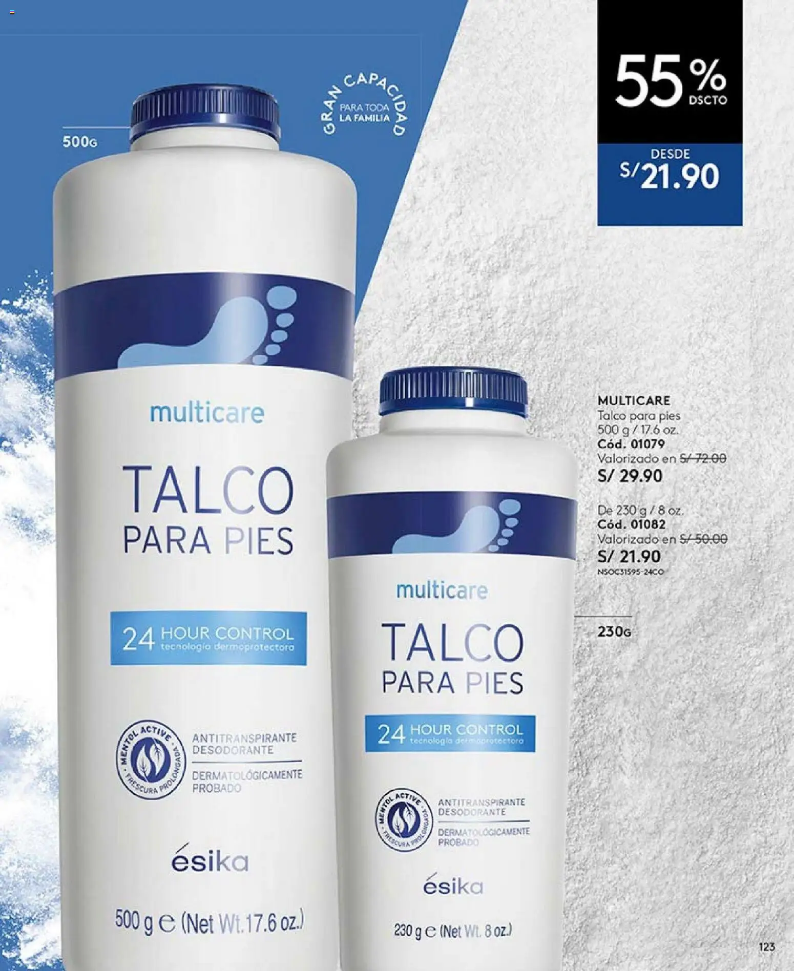 Catálogo Ésika válido desde 04/04/2026 | Página: 135 | Productos: Desodorante, Antitranspirante