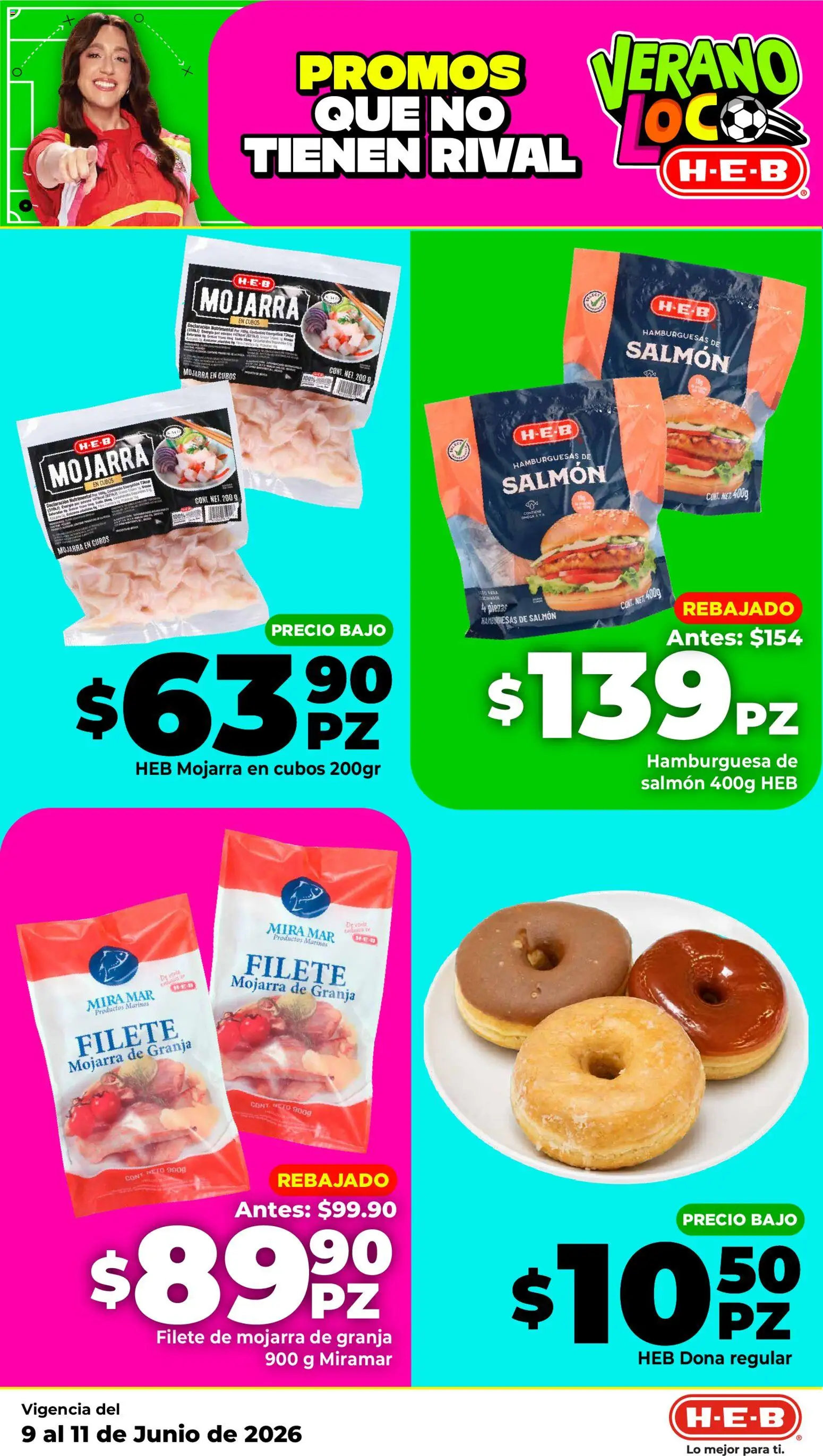 Nuevas ofertas de H-E-B válidas en toda la República Mexicana desde el 09.06.2026. ¡Encuentra las mejores ofertas en H-E-B folleto Ofertas! | Página: 3