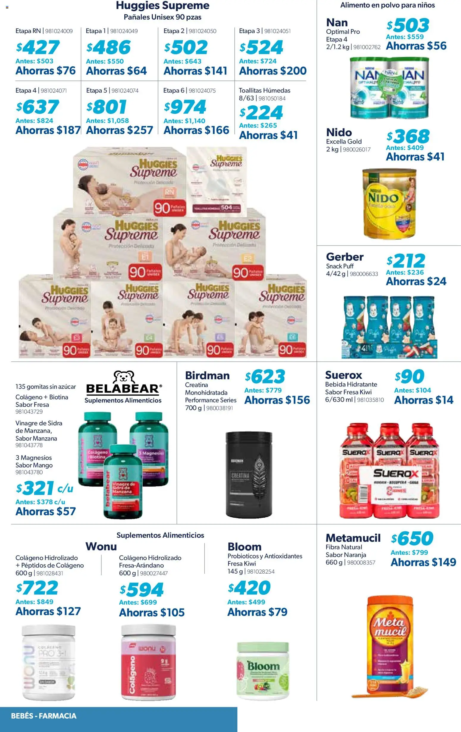 Nuevas ofertas de Sam's Club válidas en toda la República Mexicana desde el 04/09/2026. ¡Encuentra las mejores ofertas en Sam's Club catálogo Momento para consentirte! | Página: 30 | Productos: Sidra, Mango, Kiwi, Pañales