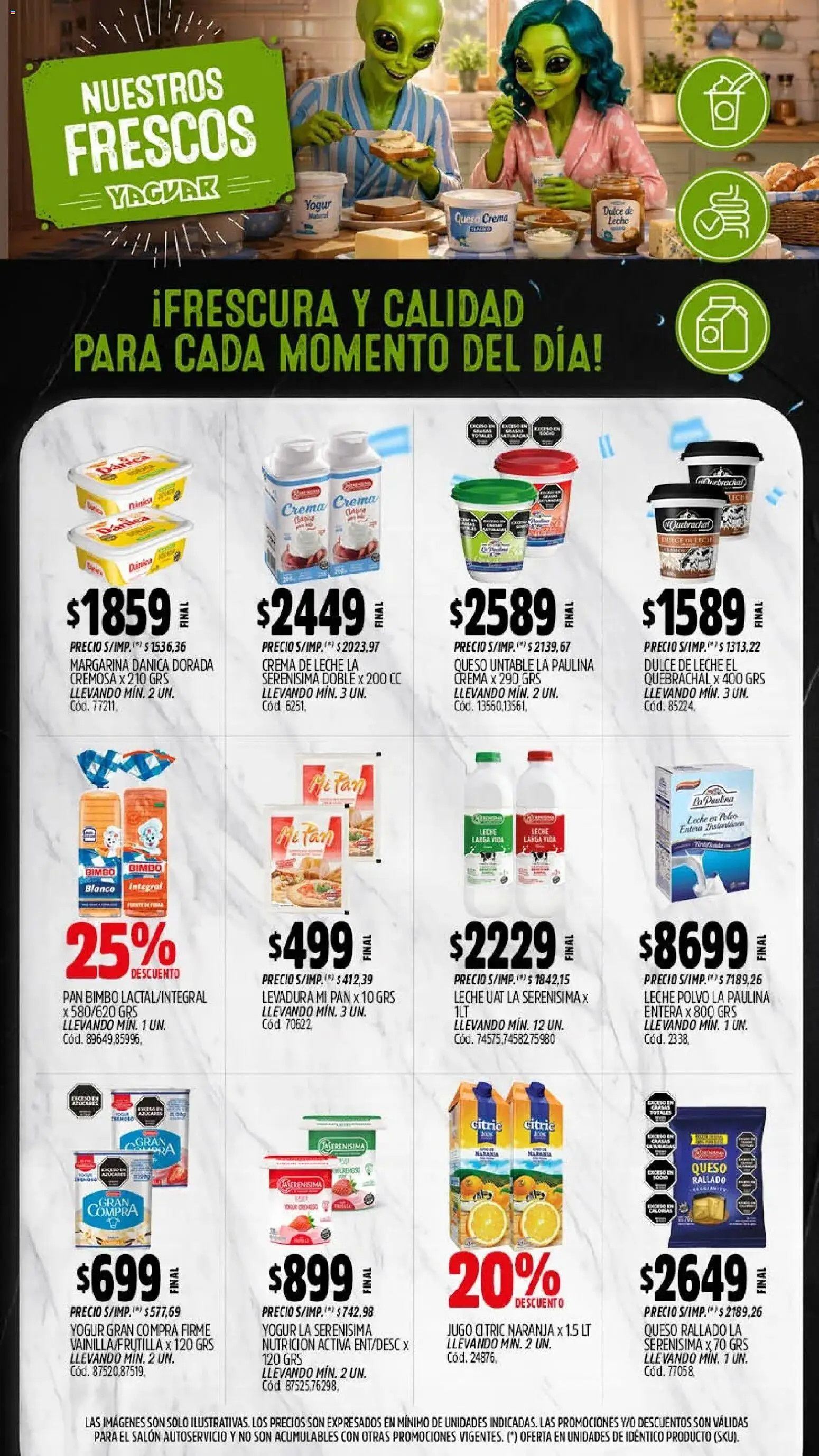 Yaguar catálogo │ válido desde el 13/07/2026 | Página: 9