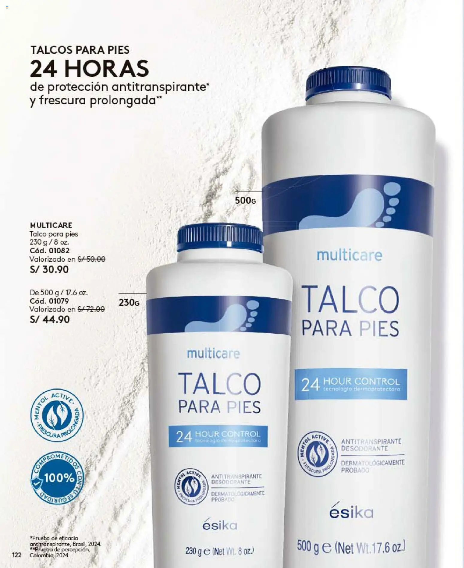 Catálogo Ésika válido desde 30.05.2026 | Página: 122 | Productos: Desodorante, Antitranspirante