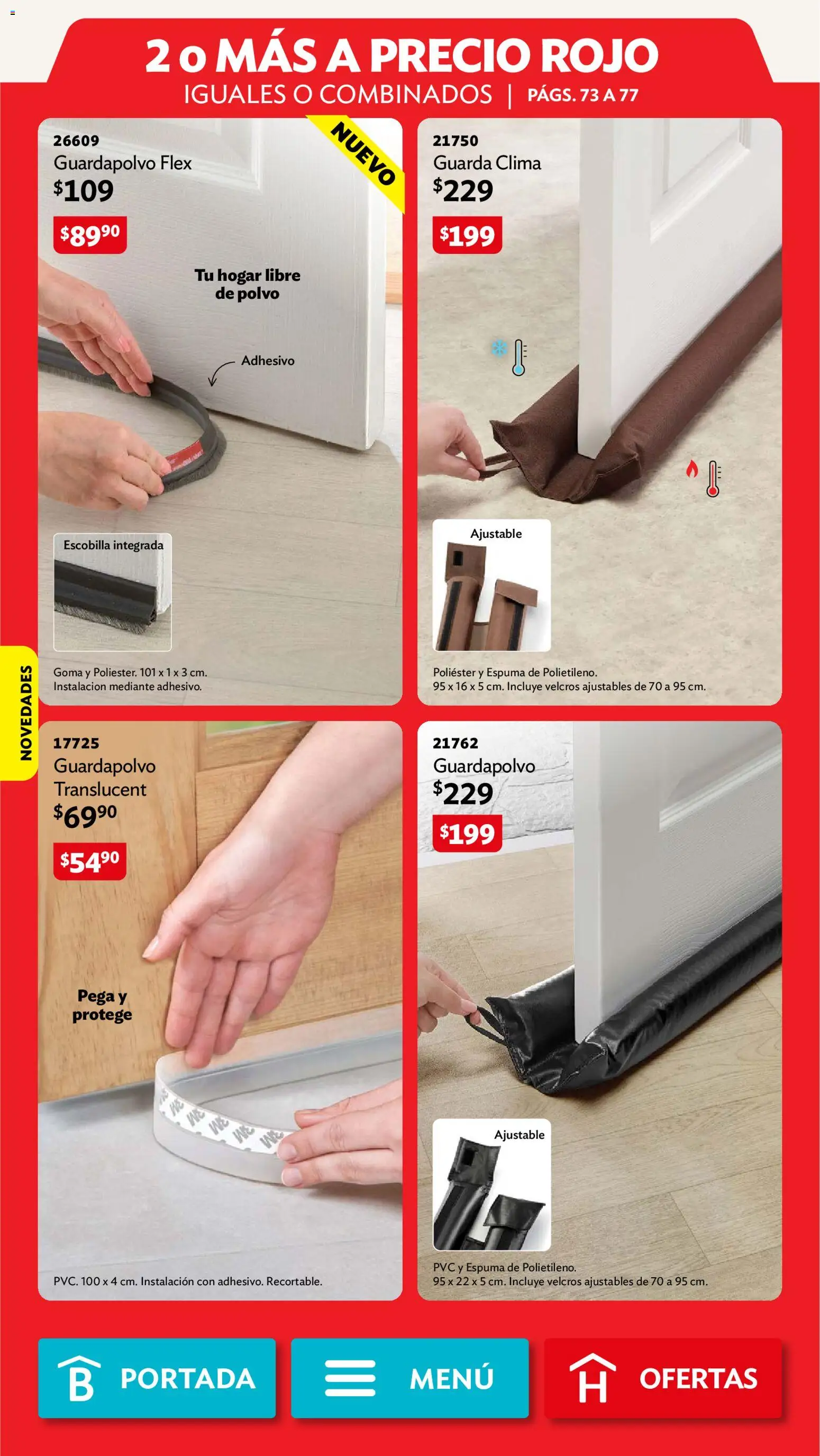 Nuevas ofertas de Betterware válidas en toda la República Mexicana desde el 28/09/2026. ¡Encuentra las mejores ofertas en Betterware campaña 10 2026! | Página: 74