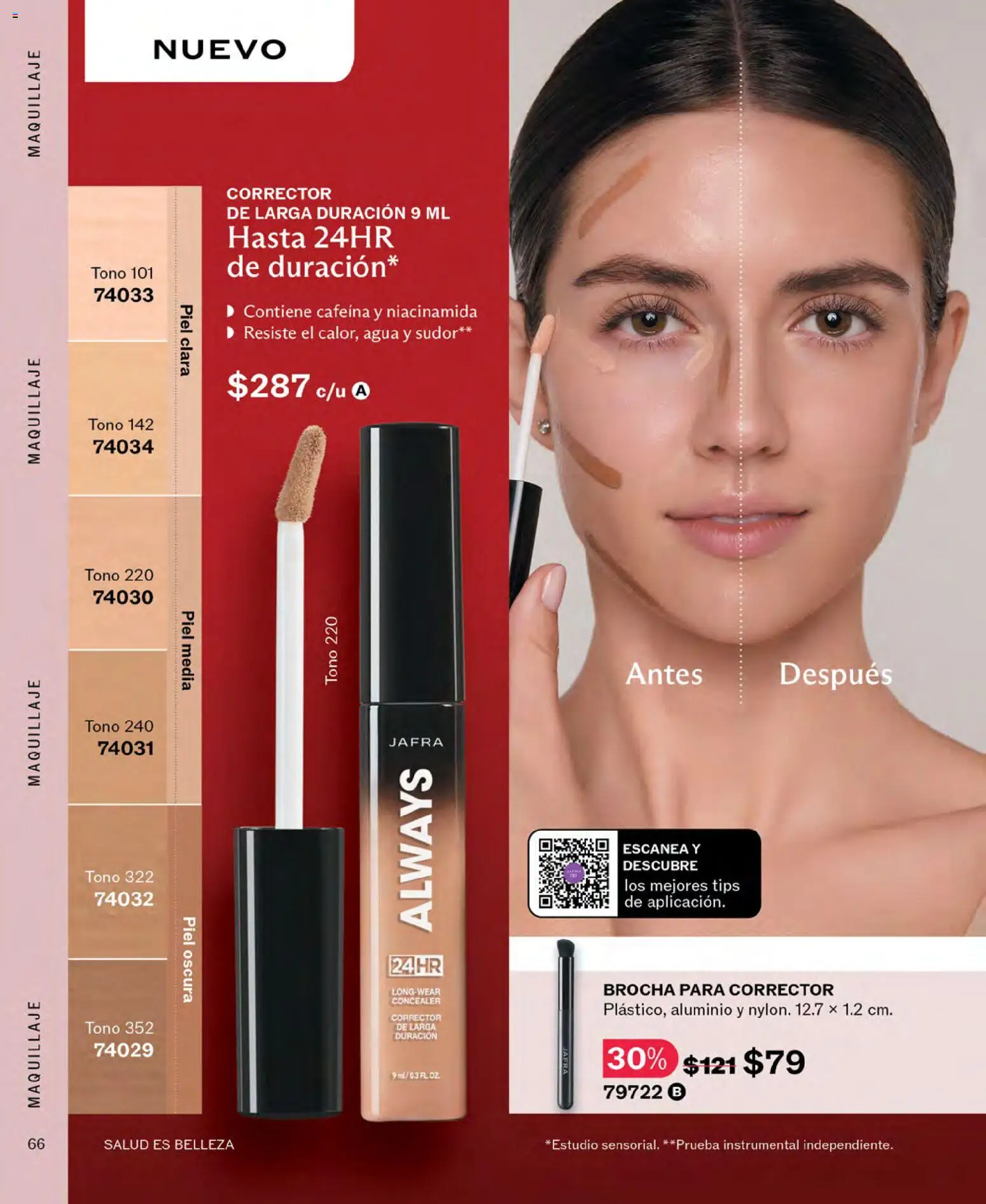 Nuevas ofertas de JAFRA válidas en toda la República Mexicana desde el 01/10/2026. ¡Encuentra las mejores ofertas en JAFRA catálogo! | Página: 66