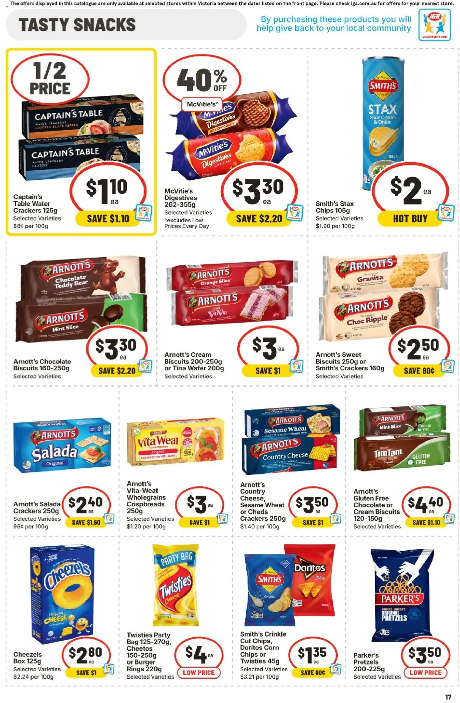 Ritchies catalogue - valid from 11.03.2026 | Page: 16 | Products: Cream, Pretzels, Water, Wheat