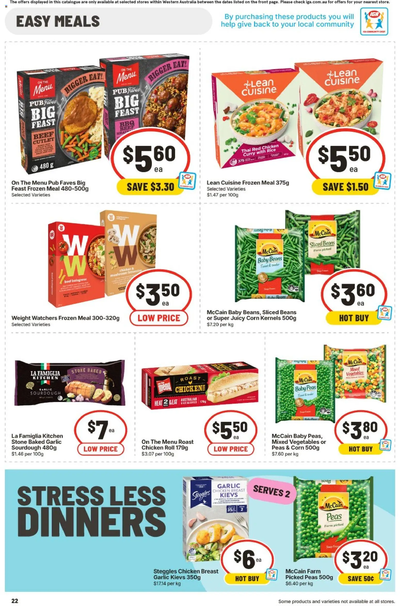 IGA catalogue - valid from 03.06.2026 | Page: 22 | Products: Curry, Chicken, Mustard, Beef