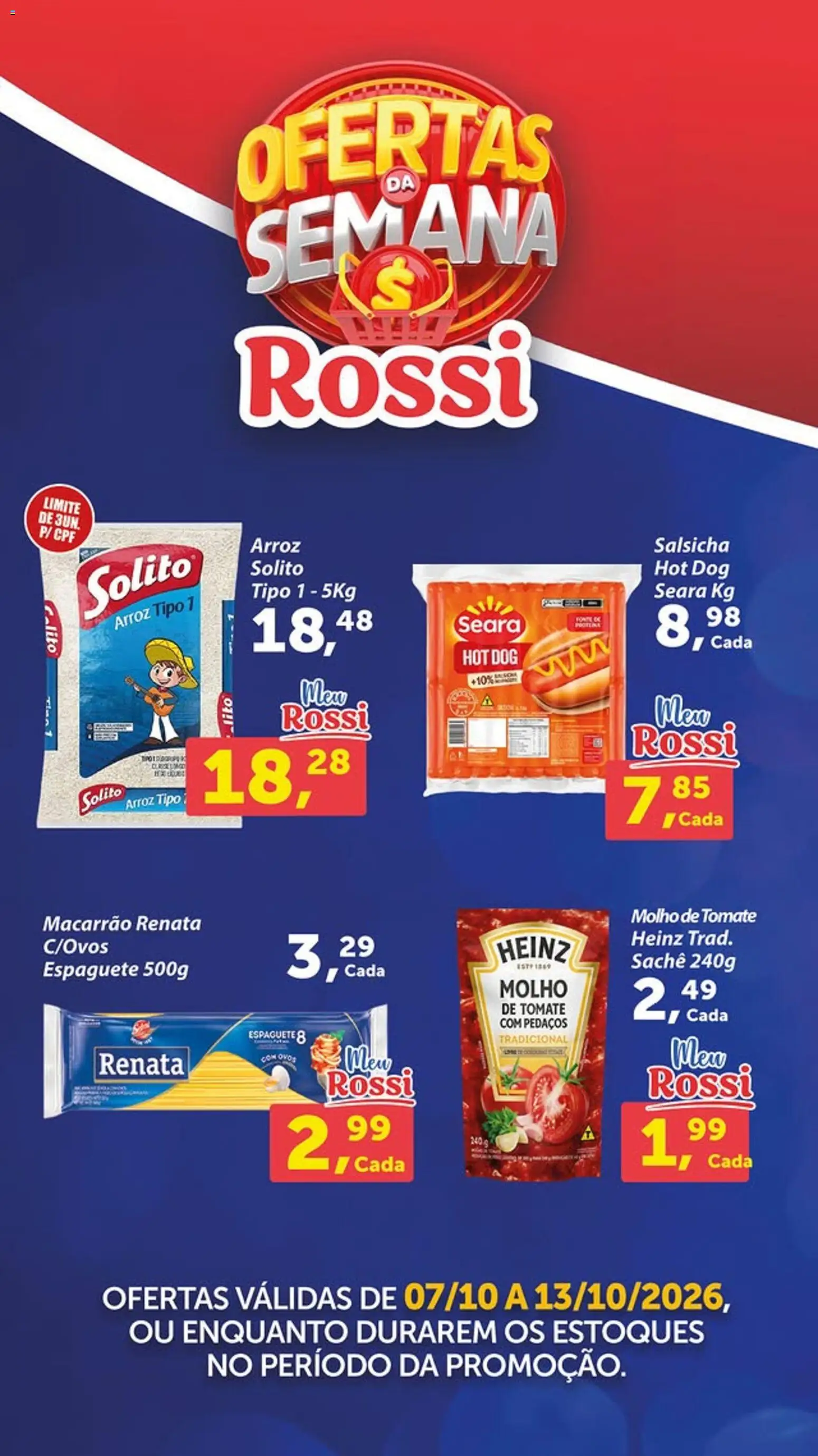 Rossi Supermercados Folheto - válido de 07/10/2026 | Página: 3