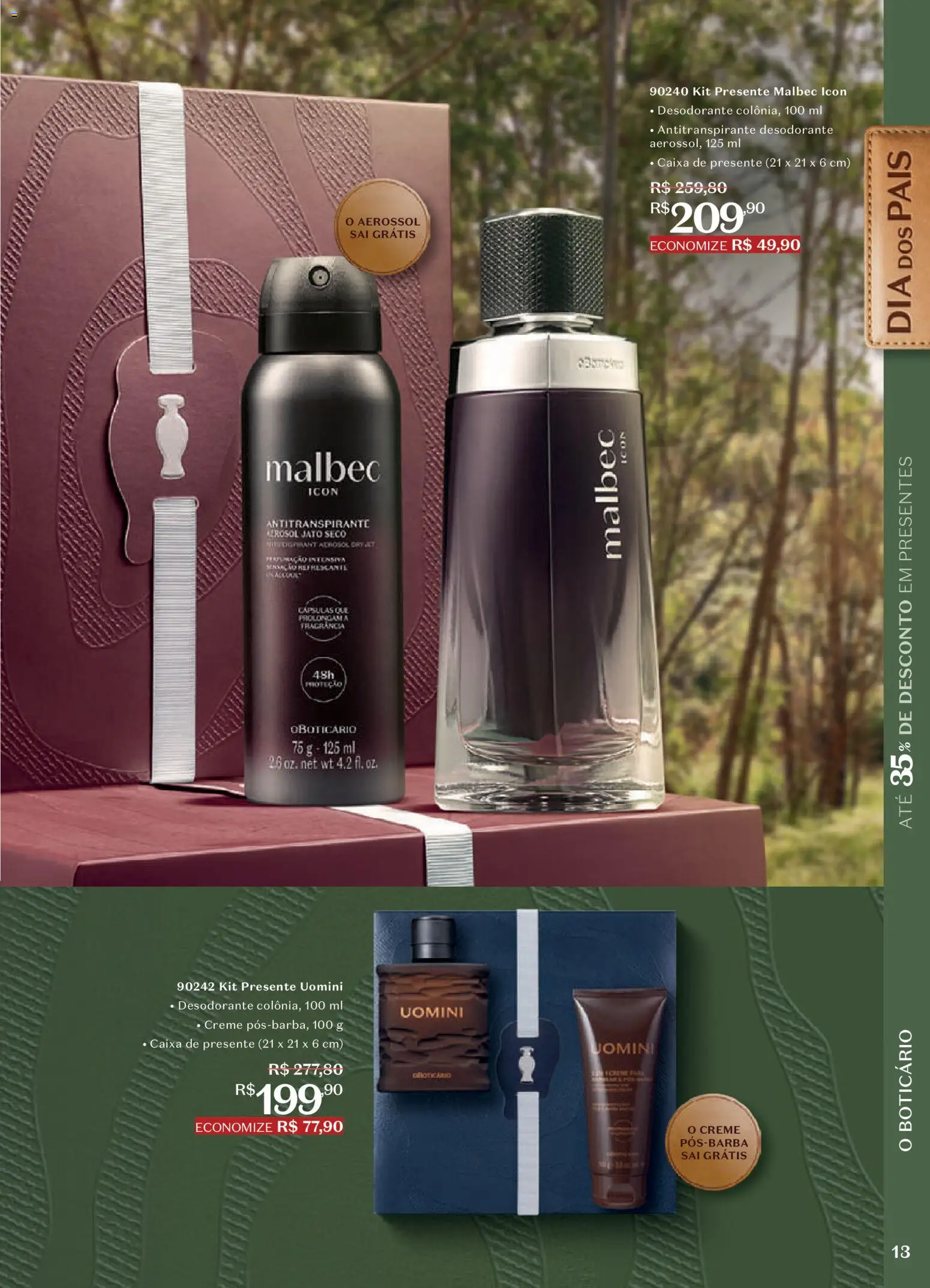 O Boticário Folheto - válido de 20/07/2026 | Página: 15 | Produtos: Desodorante, Caixa, Creme