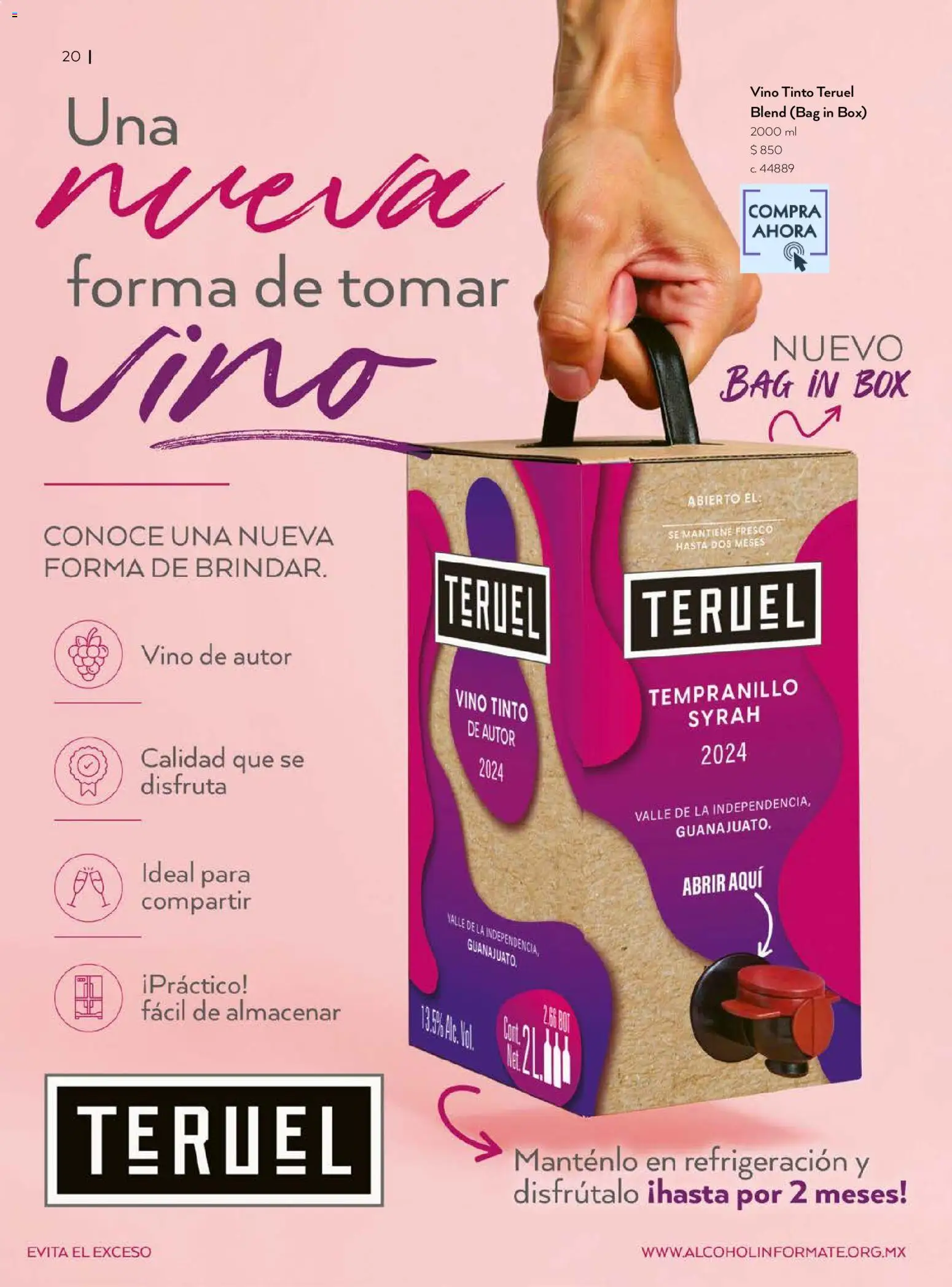 Nuevas ofertas de Bodegas Alianza válidas en toda la República Mexicana desde el 01/07/2026. ¡Encuentra las mejores ofertas en Bodegas Alianza catálogo! | Página: 22 | Productos: Vino