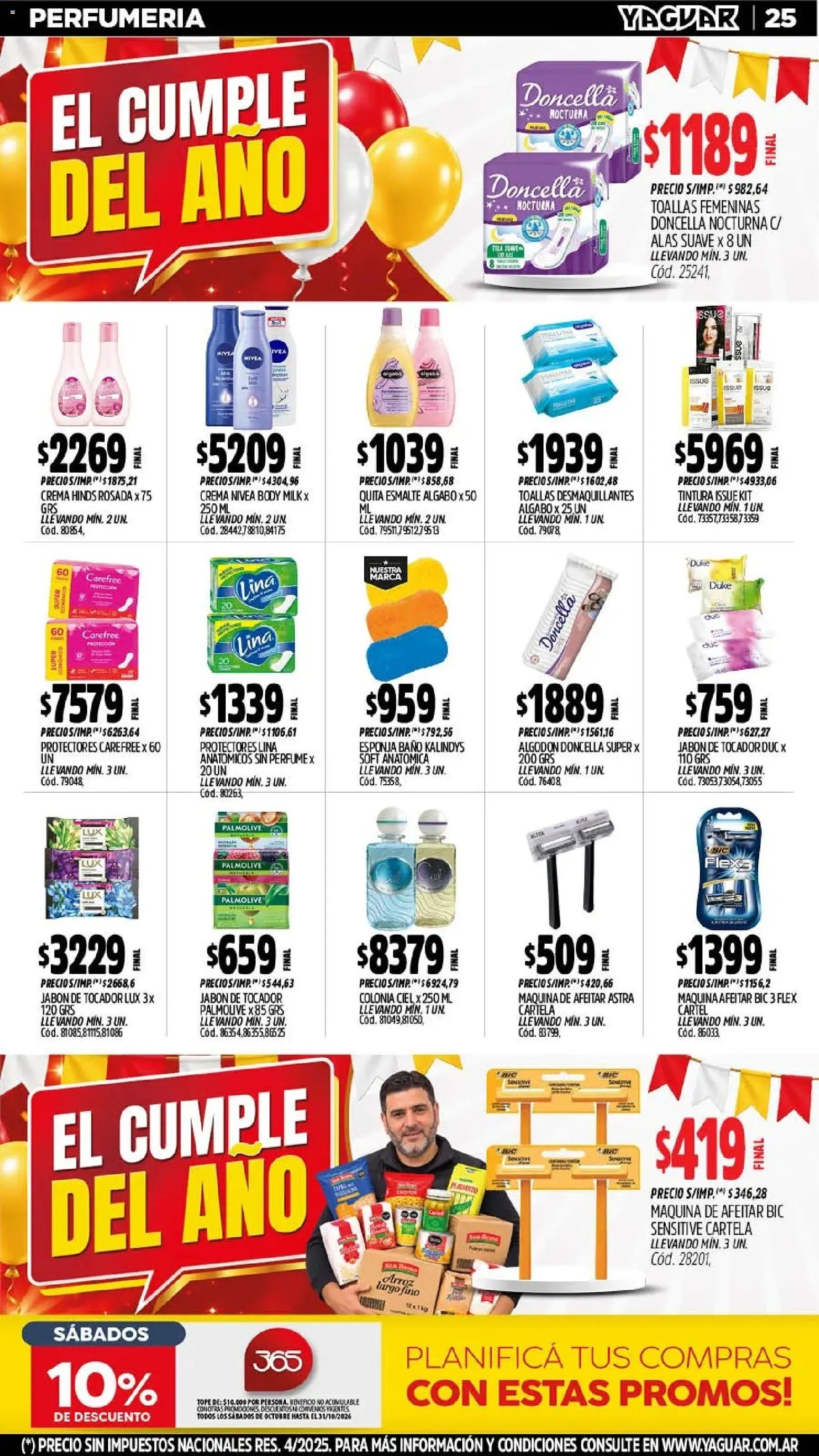 Yaguar - Oferta Semanal Neuquen │ válido desde el 12/10/2026 | Página: 27