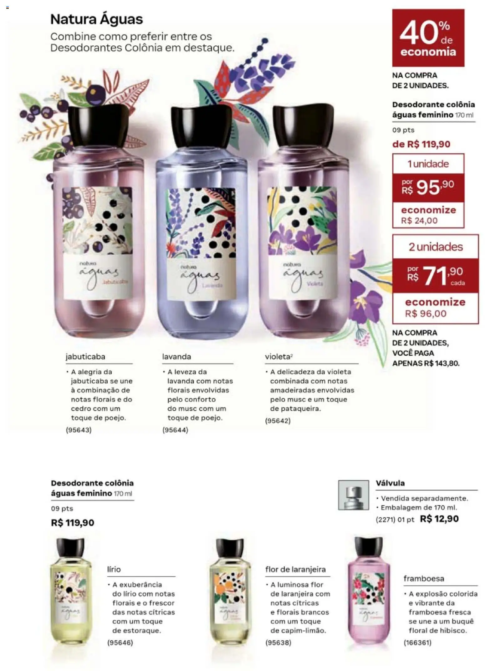 Natura Folheto - válido de 19/07/2026 | Página: 25 | Produtos: Desodorante