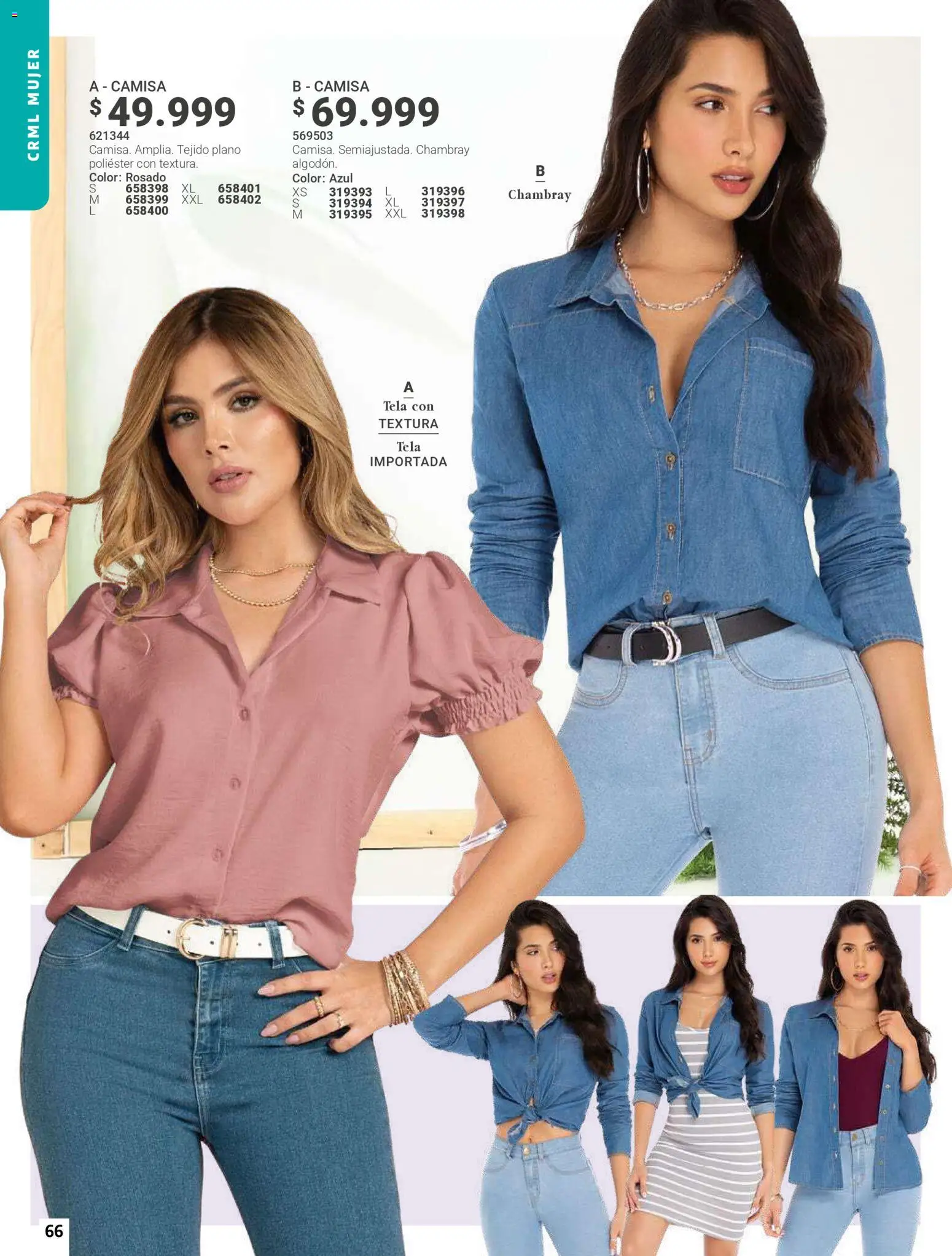 Carmel revista - valida desde el 01/04/2026 | Página: 66 | Productos: Camisa