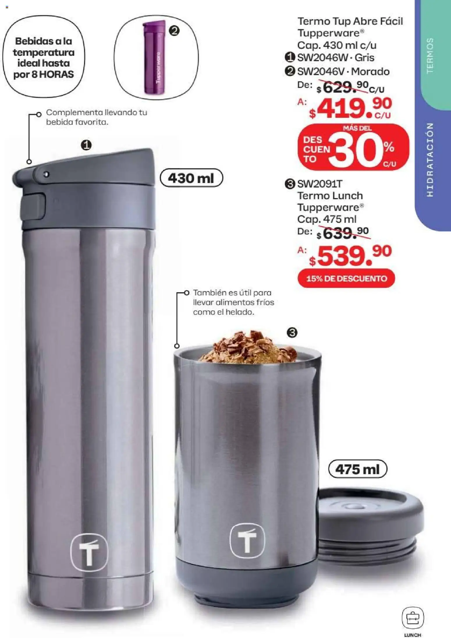 Nuevas ofertas de Tupperware válidas en toda la República Mexicana desde el 15.06.2026. ¡Encuentra las mejores ofertas en Tupperware catálogo! | Página: 75