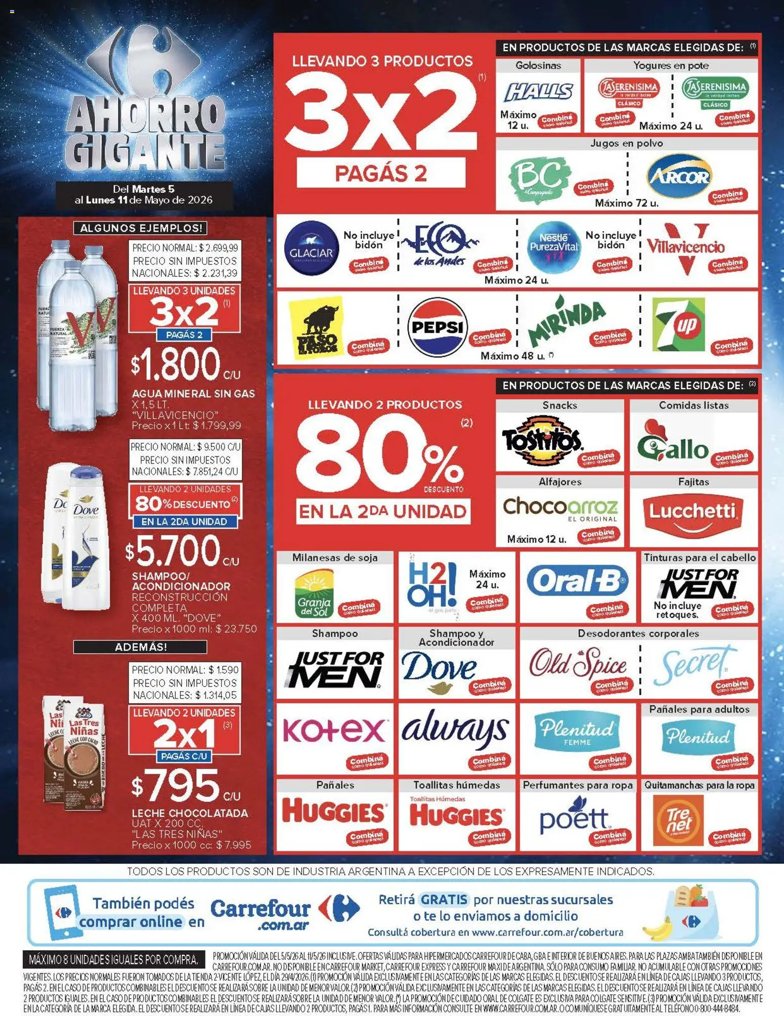 Carrefour ofertas de 06/05/2026 ✳️ Obtenga un descuento limitado hoy mismo | Argentina