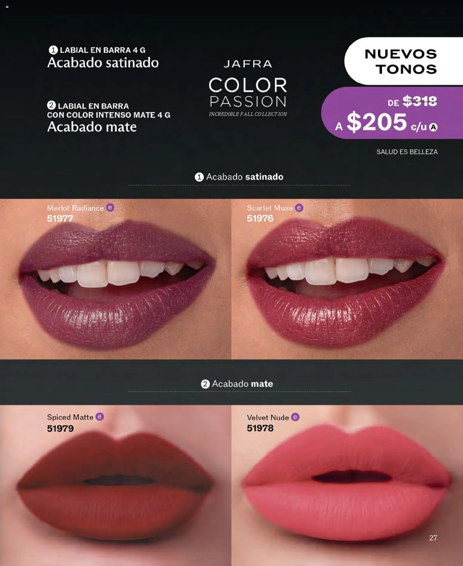 Nuevas ofertas de JAFRA válidas en toda la República Mexicana desde el 01/09/2026. ¡Encuentra las mejores ofertas en JAFRA catálogo! | Página: 27