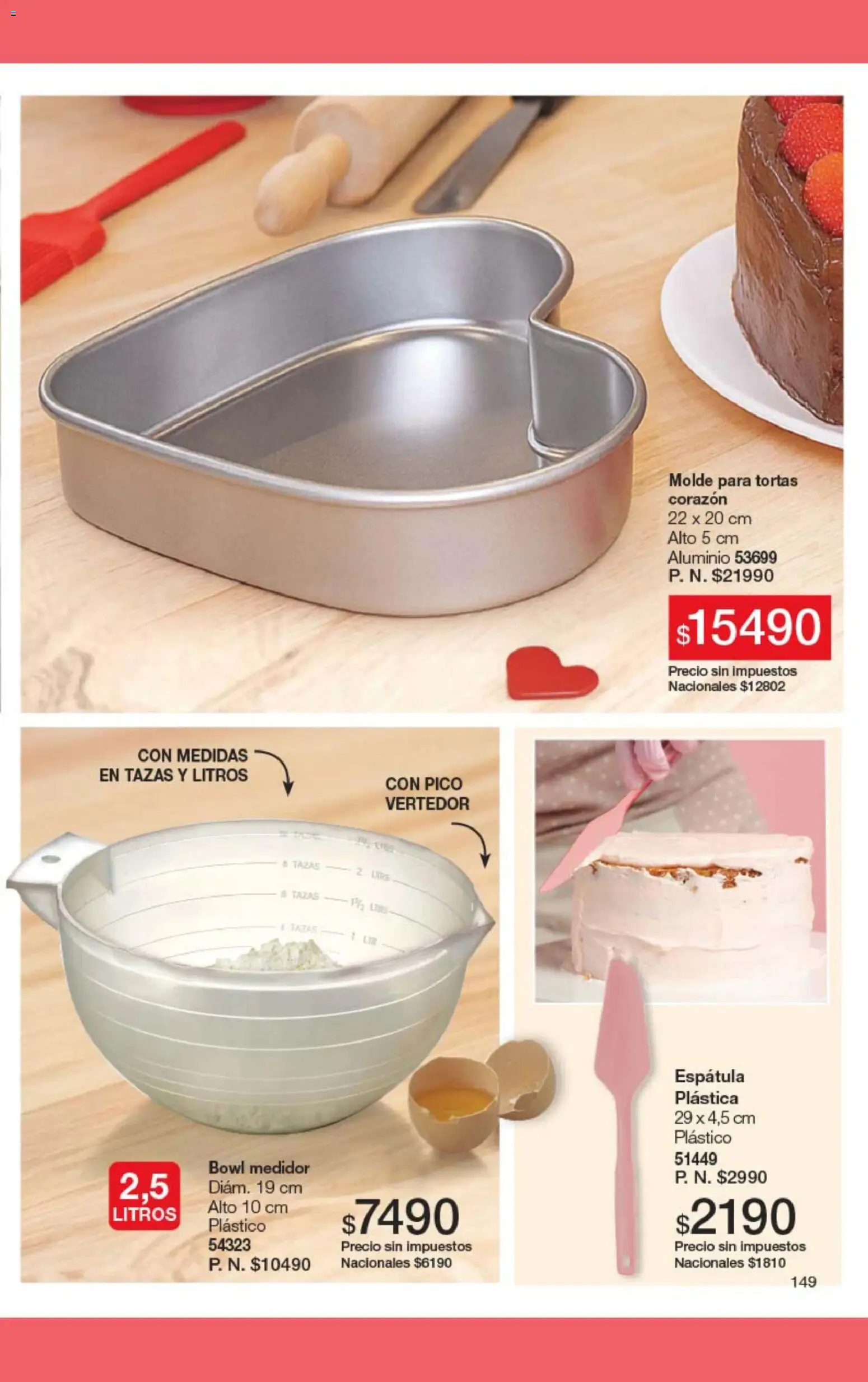 Gigot - CAMPAÑA 06 │ válido desde el 15.03.2026 | Página: 155 | Productos: Pico, Bowl, Molde, Espatula