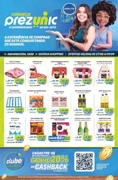 Prezunic ofertas Semanal - Pré-Visualização do folheto da loja Prezunic, válido de 27/08/2026