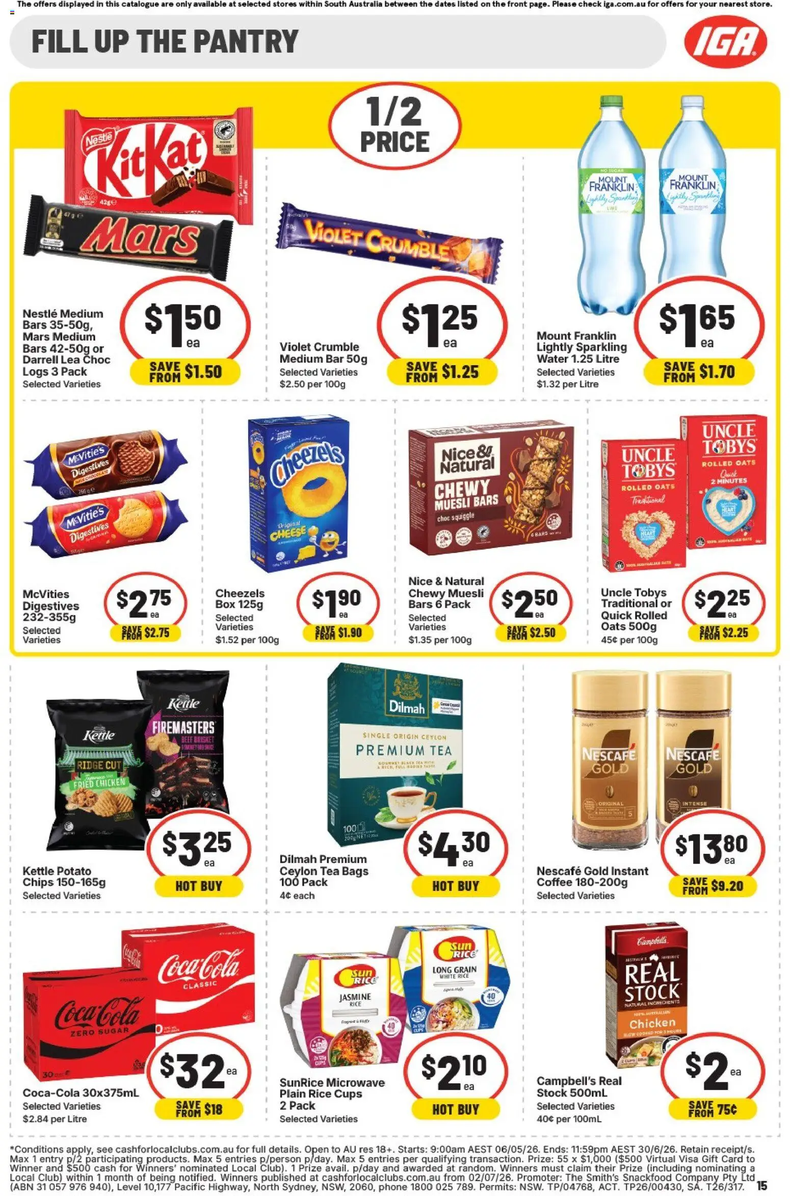 IGA catalogue - valid from 20.05.2026 | Page: 12 | Products: Box, Cups, Cheese, Sugar