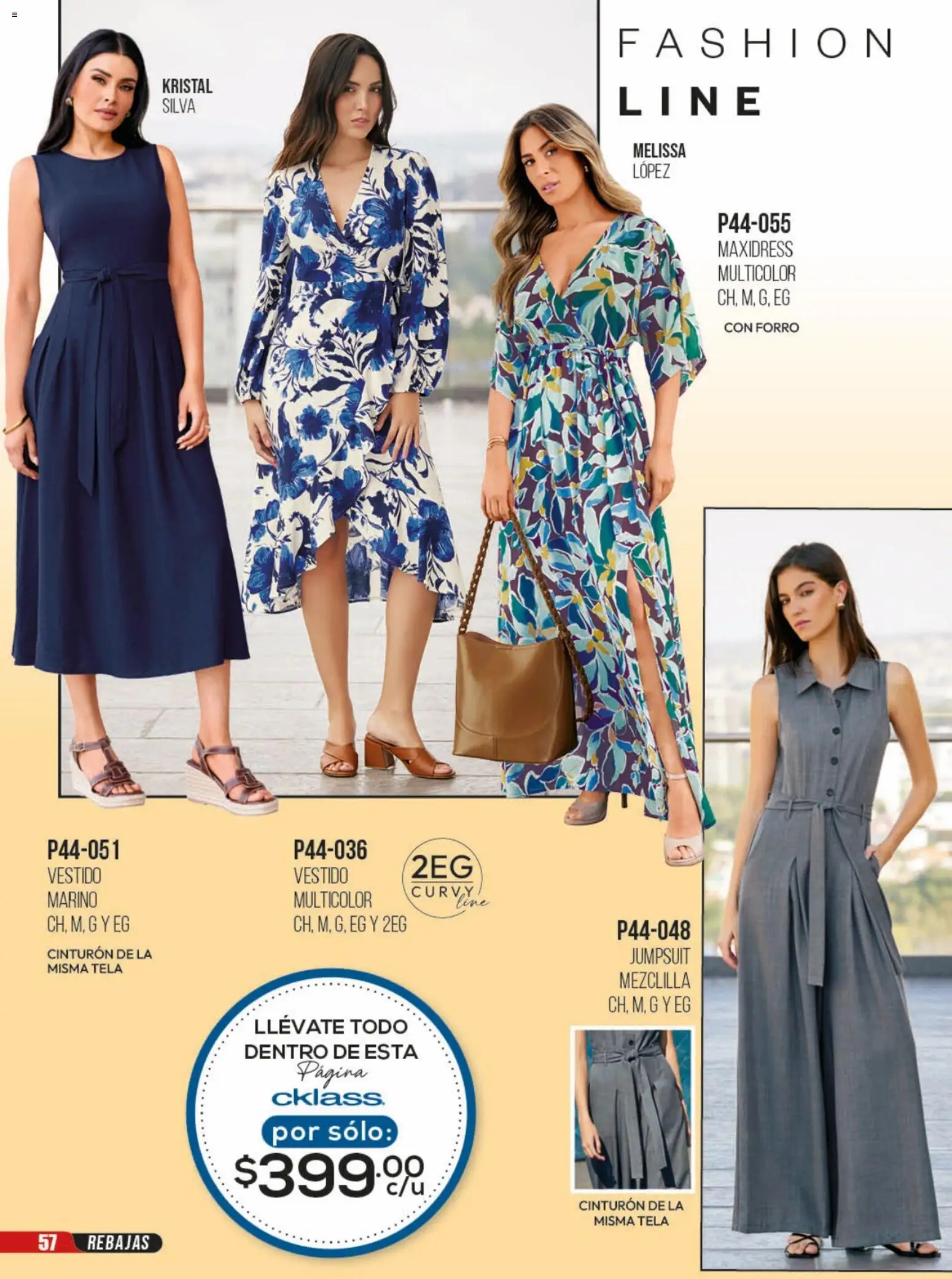 Nuevas ofertas de Cklass válidas en toda la República Mexicana desde el 23/06/2026. ¡Encuentra las mejores ofertas en Cklass catálogo Rebajas sobre rebajas ropa! | Página: 58 | Productos: Cinturón, Vestido