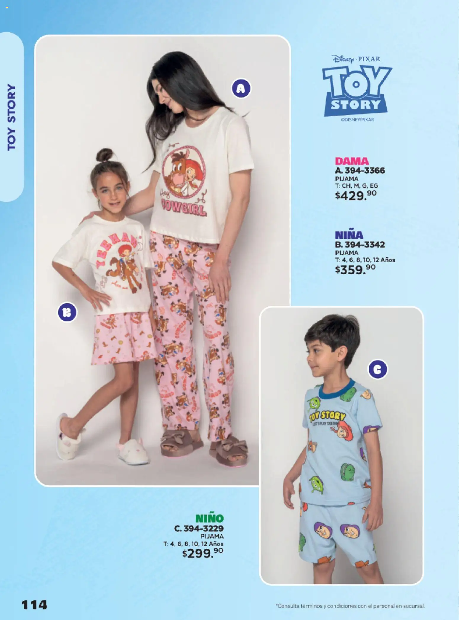 Nuevas ofertas de Andrea válidas en toda la República Mexicana desde el 24.05.2026. ¡Encuentra las mejores ofertas en Andrea catálogo Lo más divertindo en ropa! | Página: 114 | Productos: Pijama
