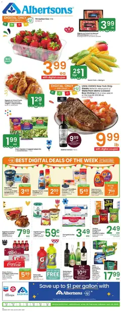 Preview of Albertsons weekly ads valid from 29.04.2026