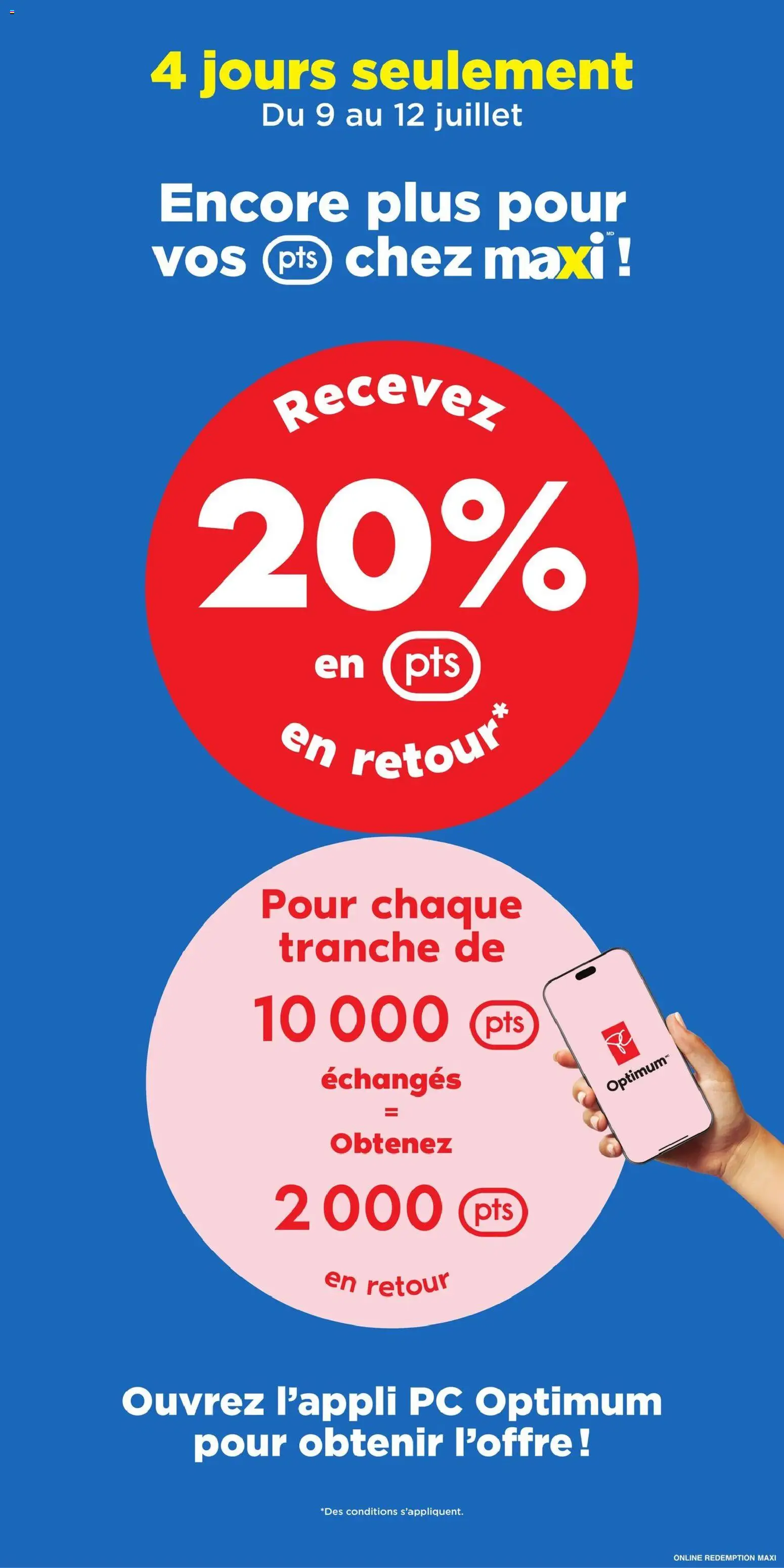Maxi flyer valid from Jul 9, 2026 | Page: 3