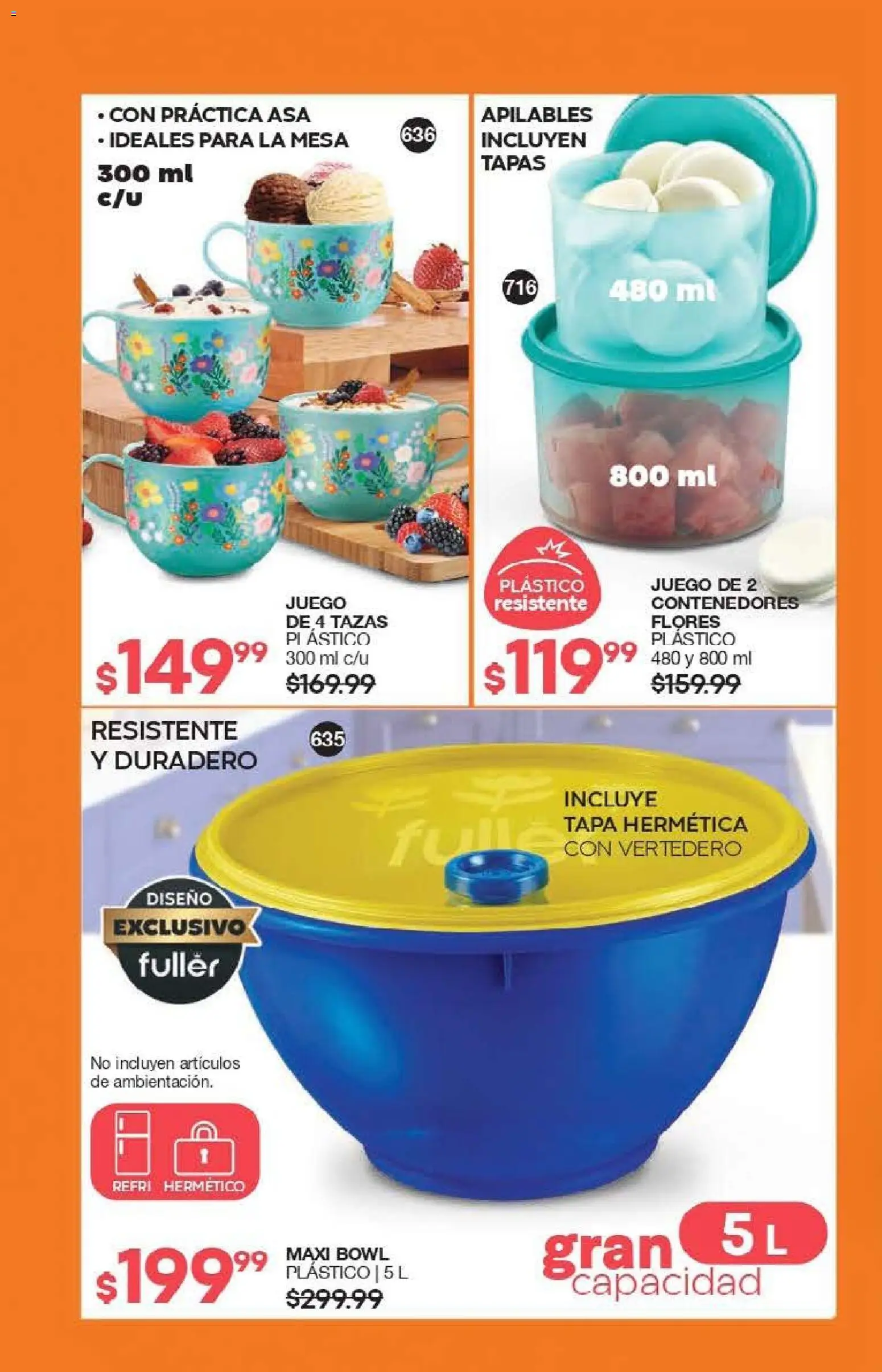 Nuevas ofertas de Fuller válidas en toda la República Mexicana desde el 13.05.2026. ¡Encuentra las mejores ofertas en Fuller campaña 3 2026! | Página: 186