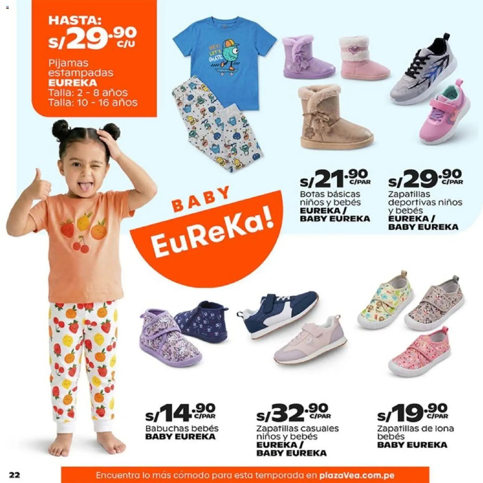 Catálogo Plaza Vea válido desde 15.06.2026 | Página: 22 | Productos: Botas, Zapatillas