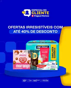 Pague Menos ofertas irresistíveis - Pré-Visualização do folheto da loja Pague Menos, válido de 21/09/2026