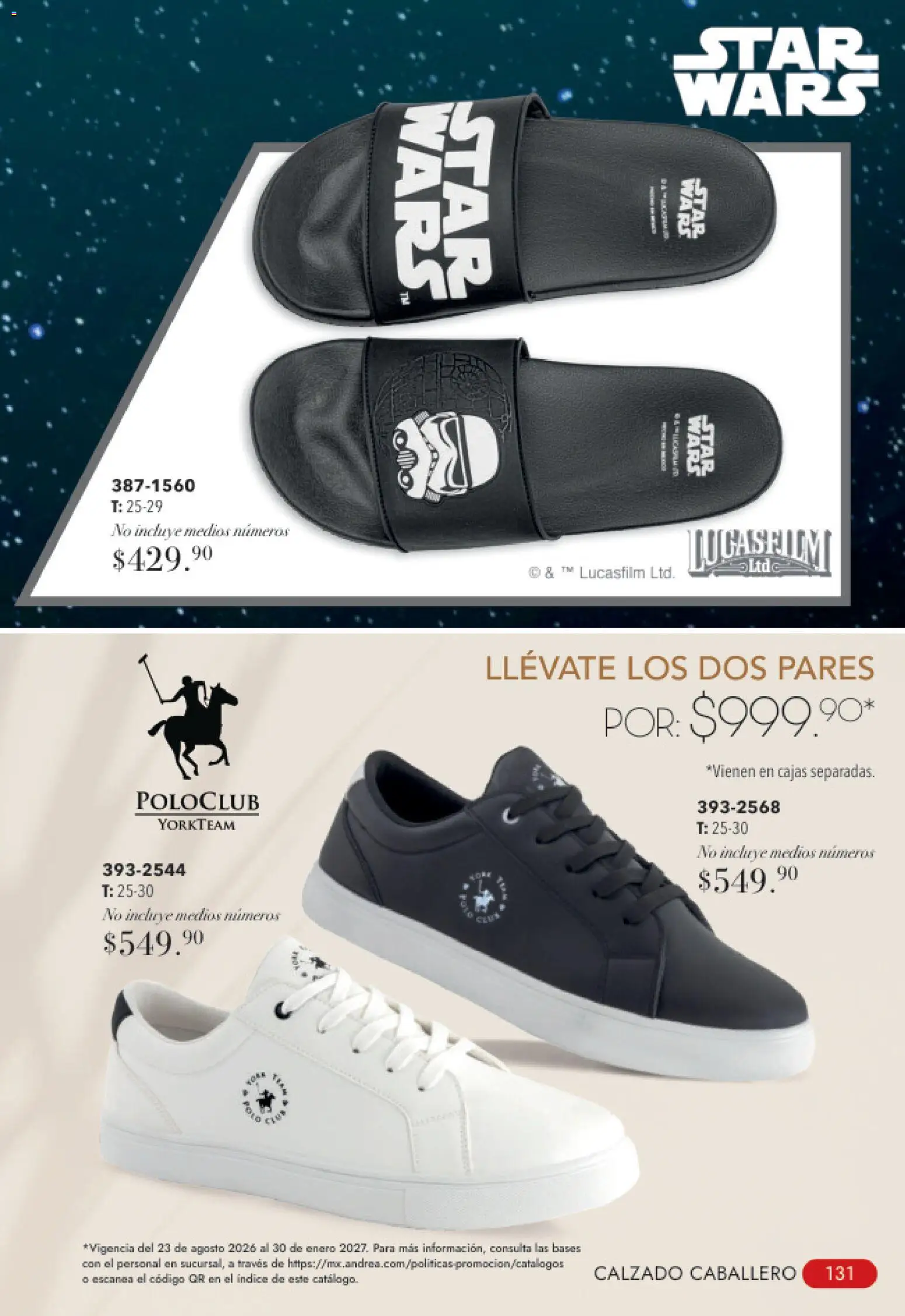 Nuevas ofertas de Andrea válidas en toda la República Mexicana desde el 23/08/2026. ¡Encuentra las mejores ofertas en Andrea catálogo Tropical! | Página: 131