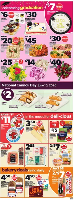 Preview of Zehrs weekly flyer / circulaire from shop Zehrs valid from 11.06.2026 | Page: 7 | Products: Bakery, Cheese, Pumpkin, Chicken