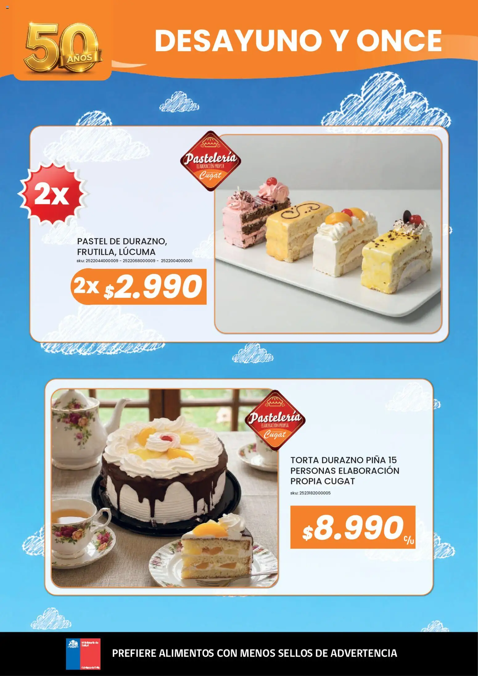 Cugat Ofertas │ válido desde el 12.07.2026 | Página: 22 | Productos: Torta, Piña, Durazno
