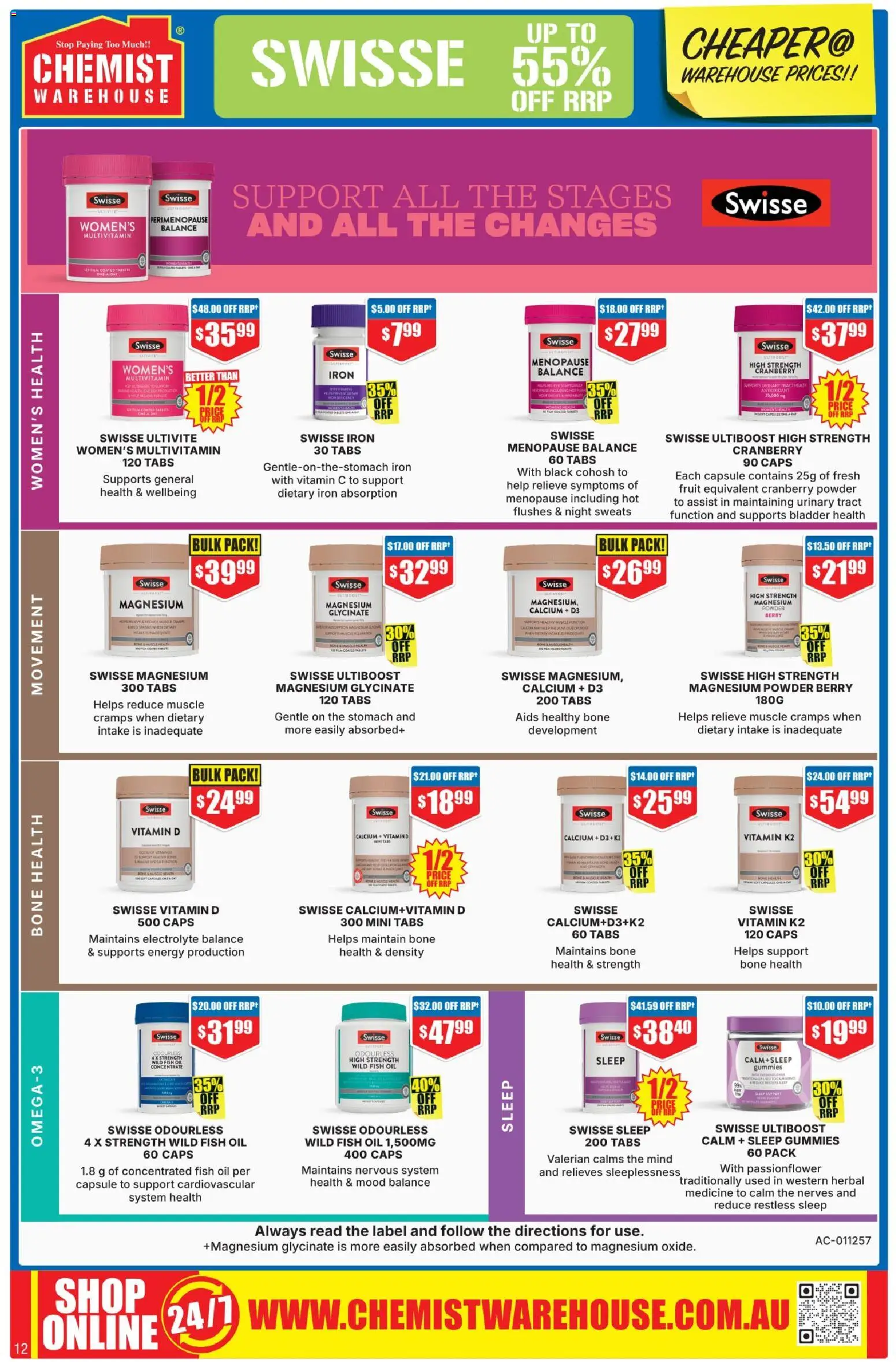 Chemist Warehouse catalogue - valid from 20/08/2026 | Page: 12 | Products: Oil, Herbal, Multivitamin, Iron