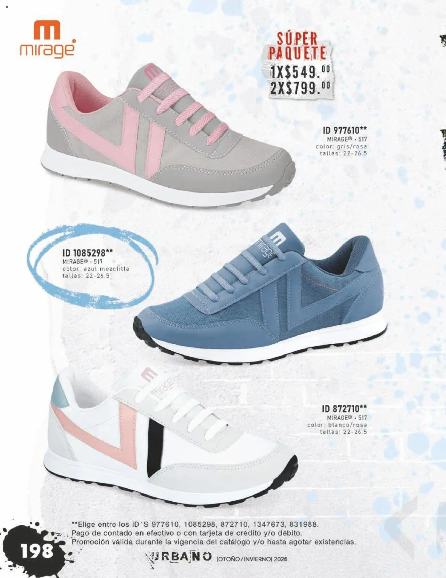 Nuevas ofertas de Price Shoes válidas en toda la República Mexicana desde el 31/07/2026. ¡Encuentra las mejores ofertas en Price Shoes catálogo Urbano! | Página: 198
