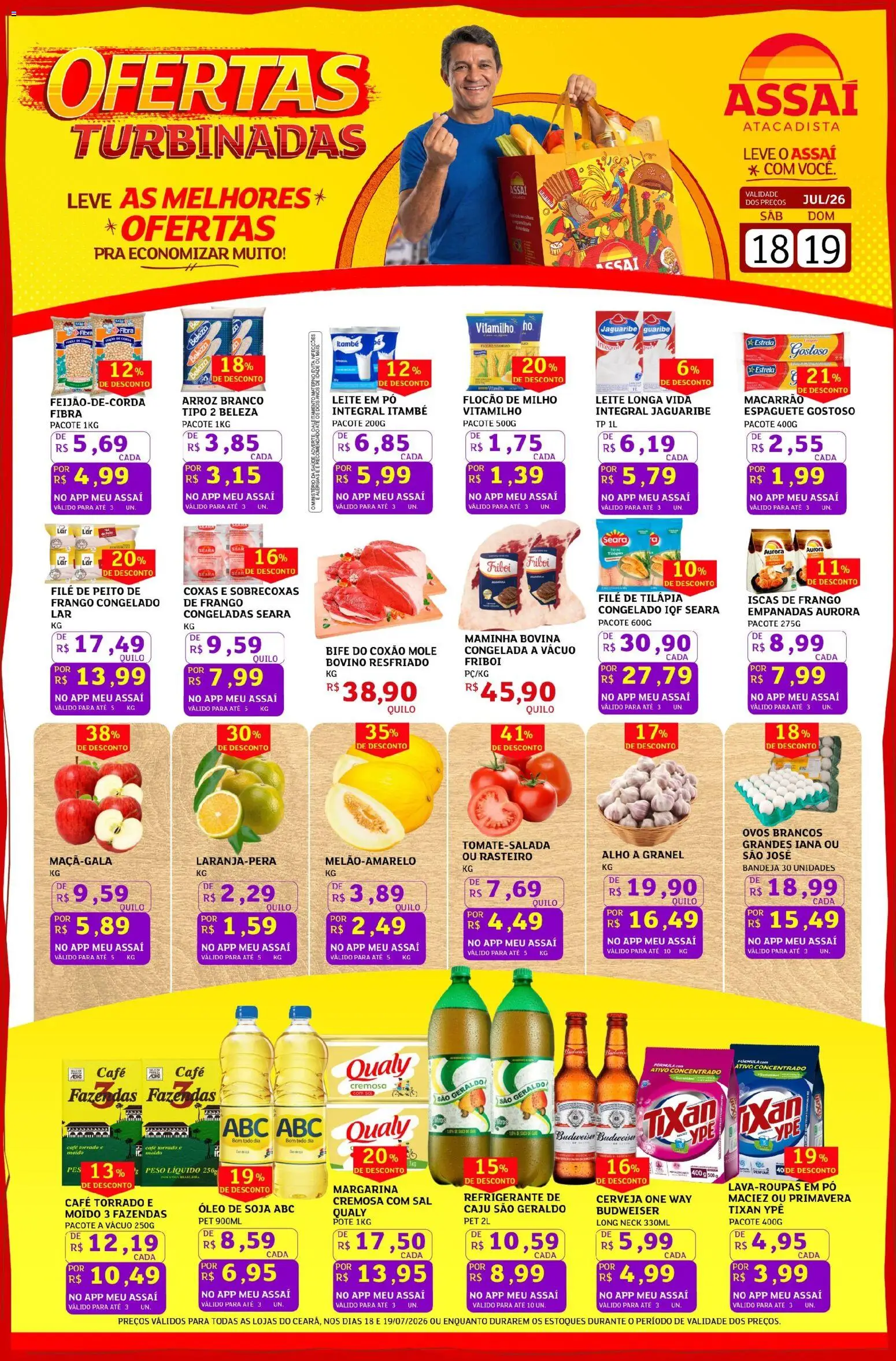 Assaí Atacadista ofertas - CE de 18/07/2026 catalogue cover