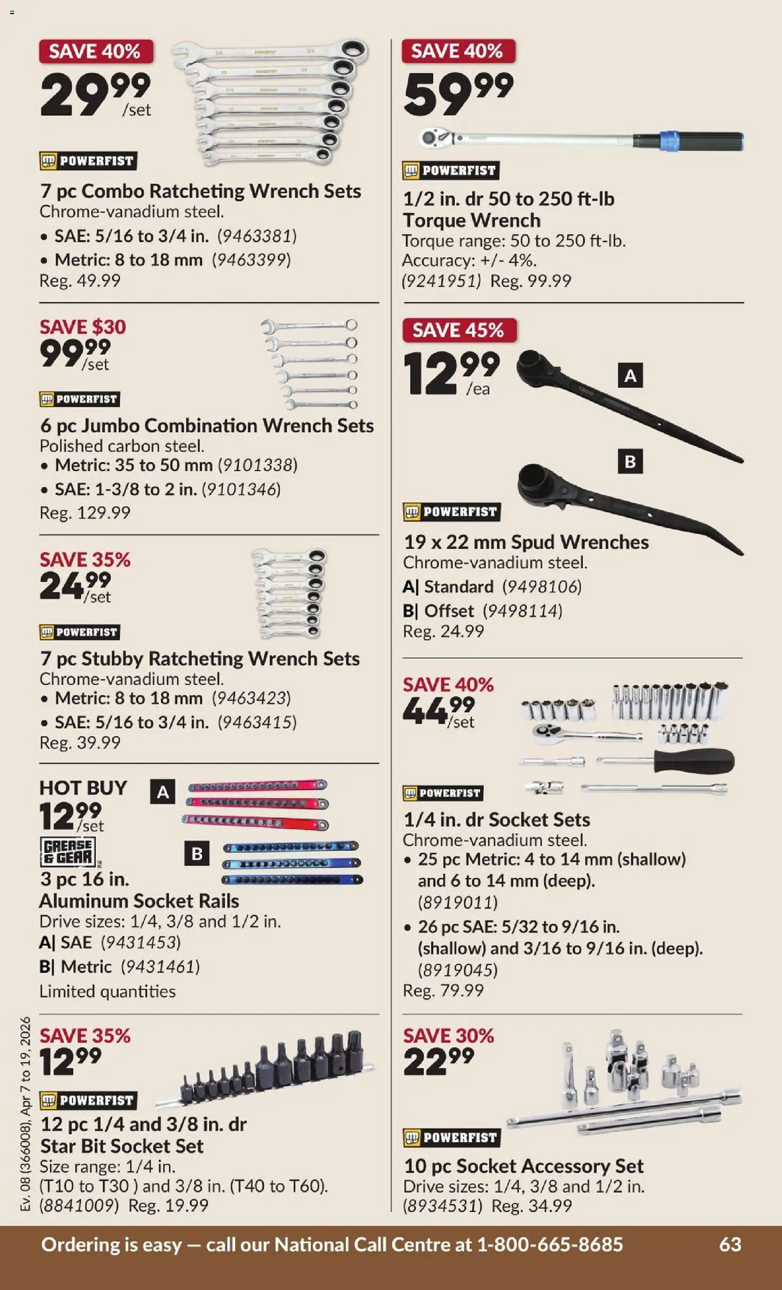 Princess Auto flyer valid from 07.04.2026 | Page: 69 | Products: PC, Socket