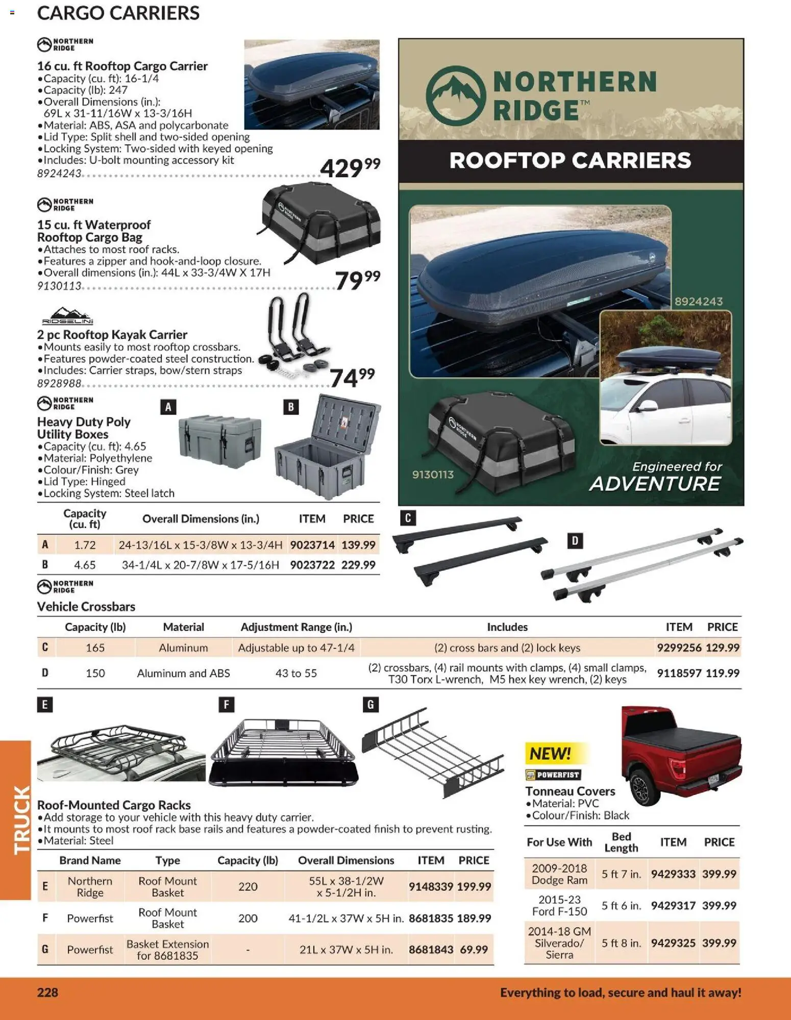 Princess Auto flyer valid from 21.04.2026 | Page: 9 | Products: PC, Bag, Ridge, Basket