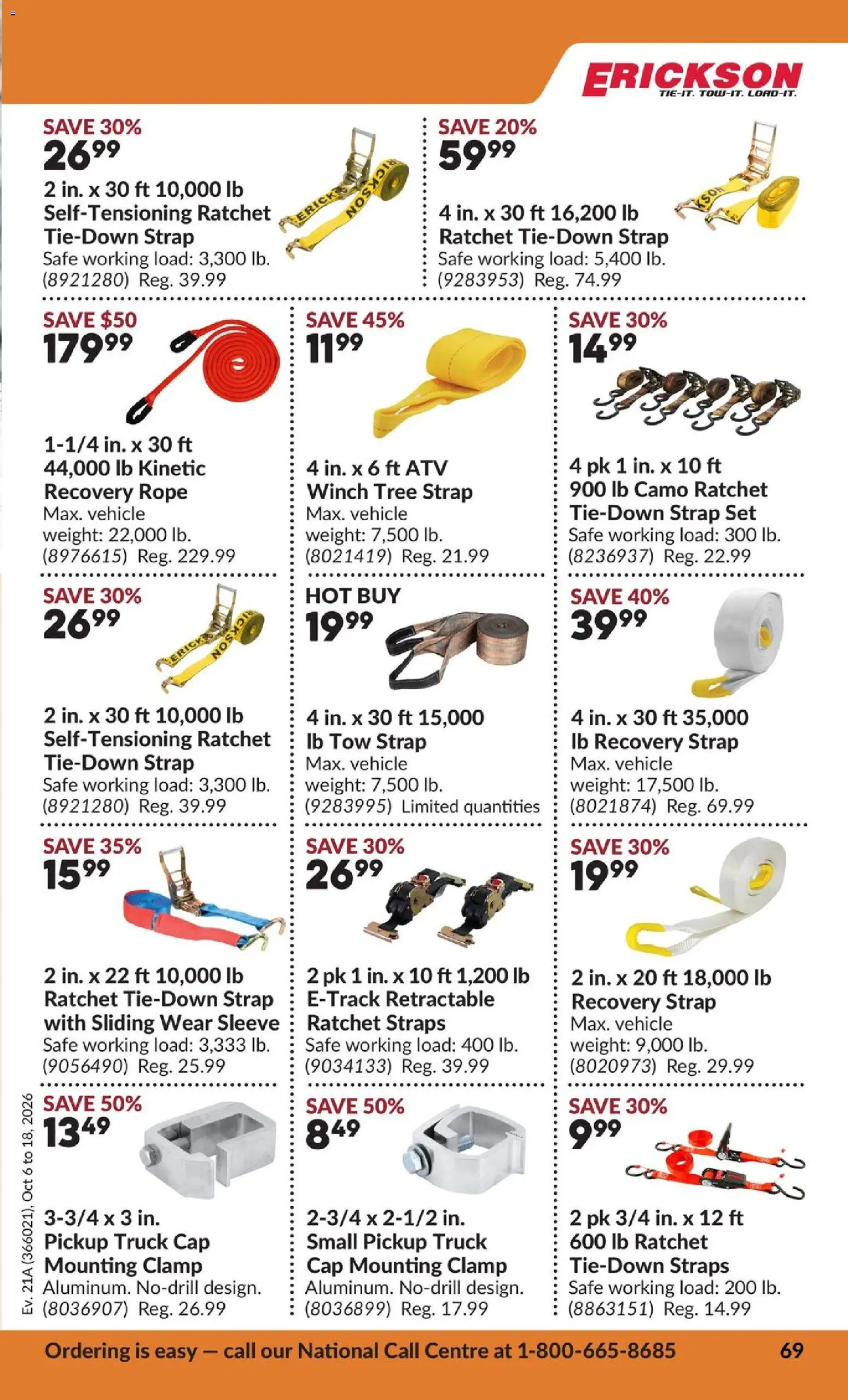 Princess Auto flyer valid from Oct 6, 2026 | Page: 77 | Products: Cap