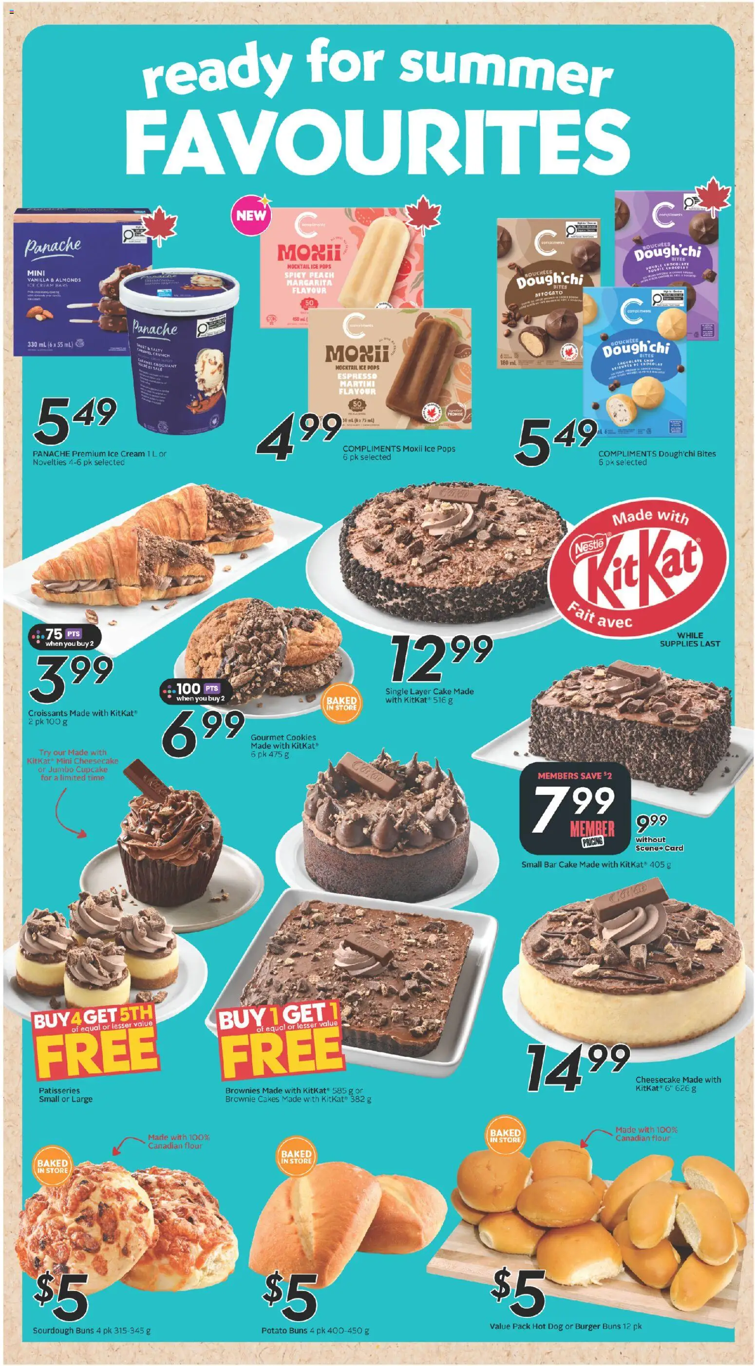 Safeway flyer valid from 11.06.2026 | Page: 17 | Products: Cream, Cookies, Ice cream, Chocolate