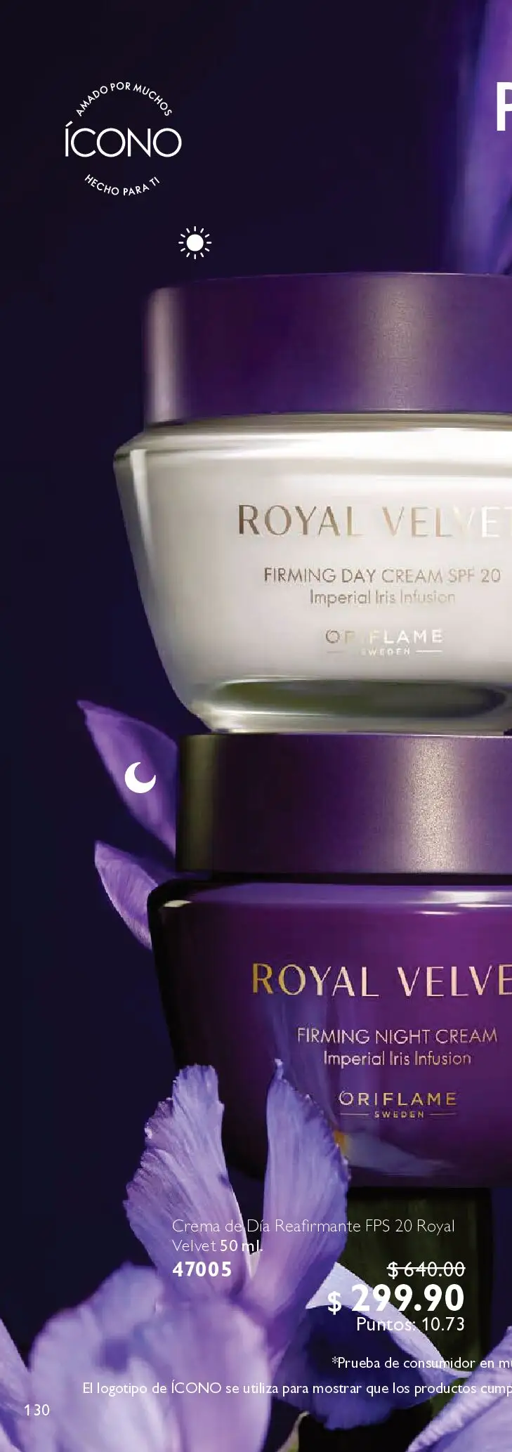 Nuevas ofertas de Oriflame válidas en toda la República Mexicana desde el 09.05.2026. ¡Encuentra las mejores ofertas en Oriflame campaña 7 2026! | Página: 258 | Productos: Crema