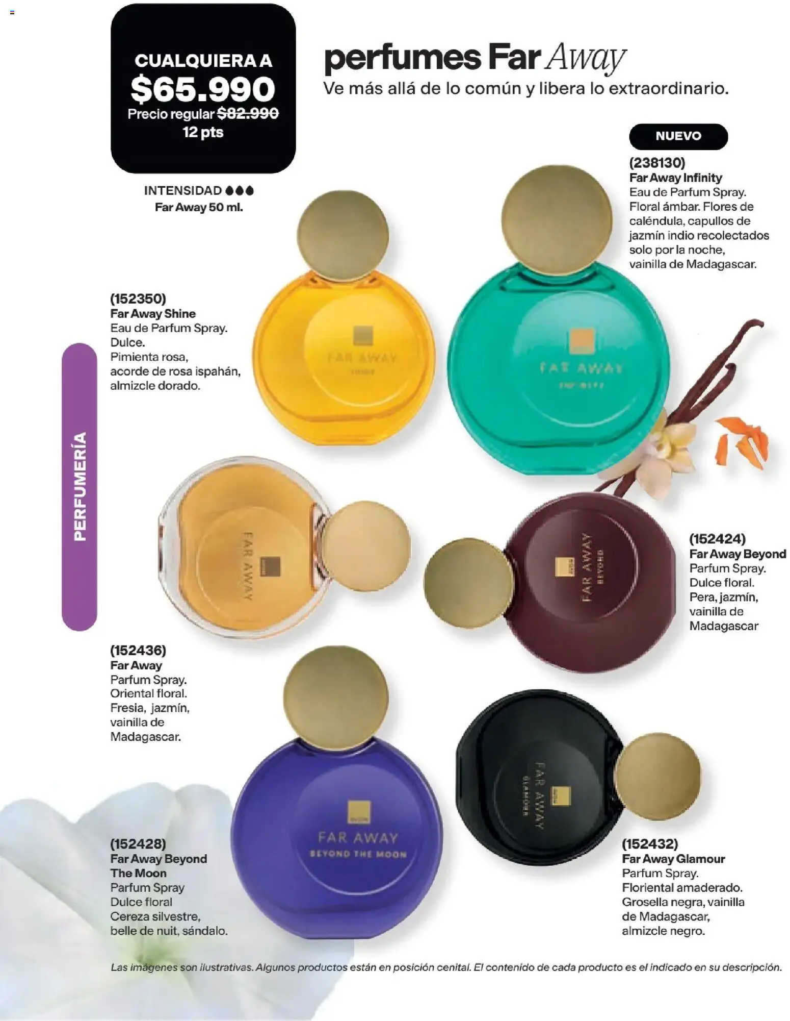 Avon revista - valida desde el 16/08/2026 | Página: 76 | Productos: Pimienta, Flores, Perfumes, Vainilla