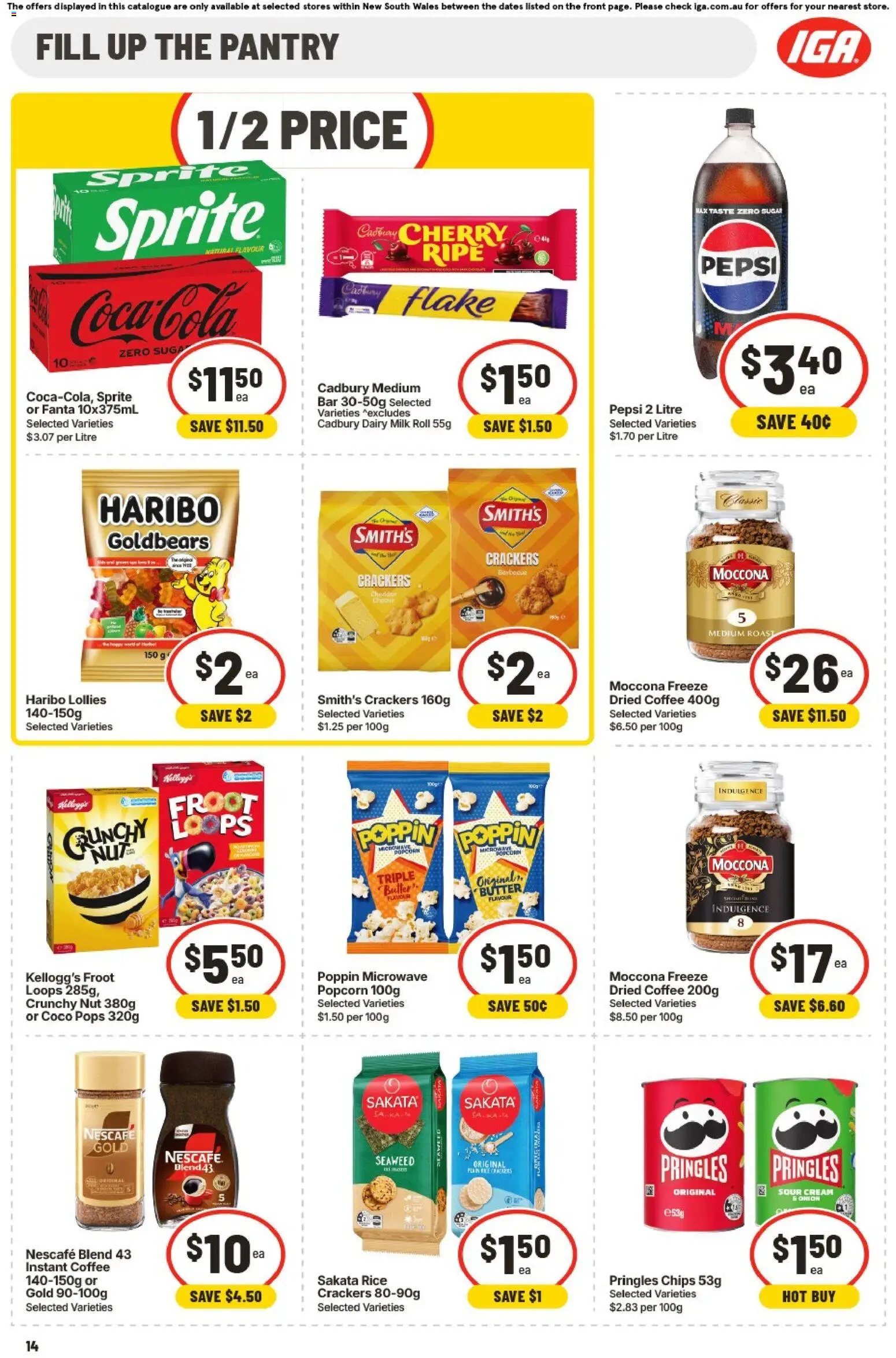 IGA catalogue - valid from 25/08/2026 | Page: 16 | Products: Milk, Dairy, Rice, Roast
