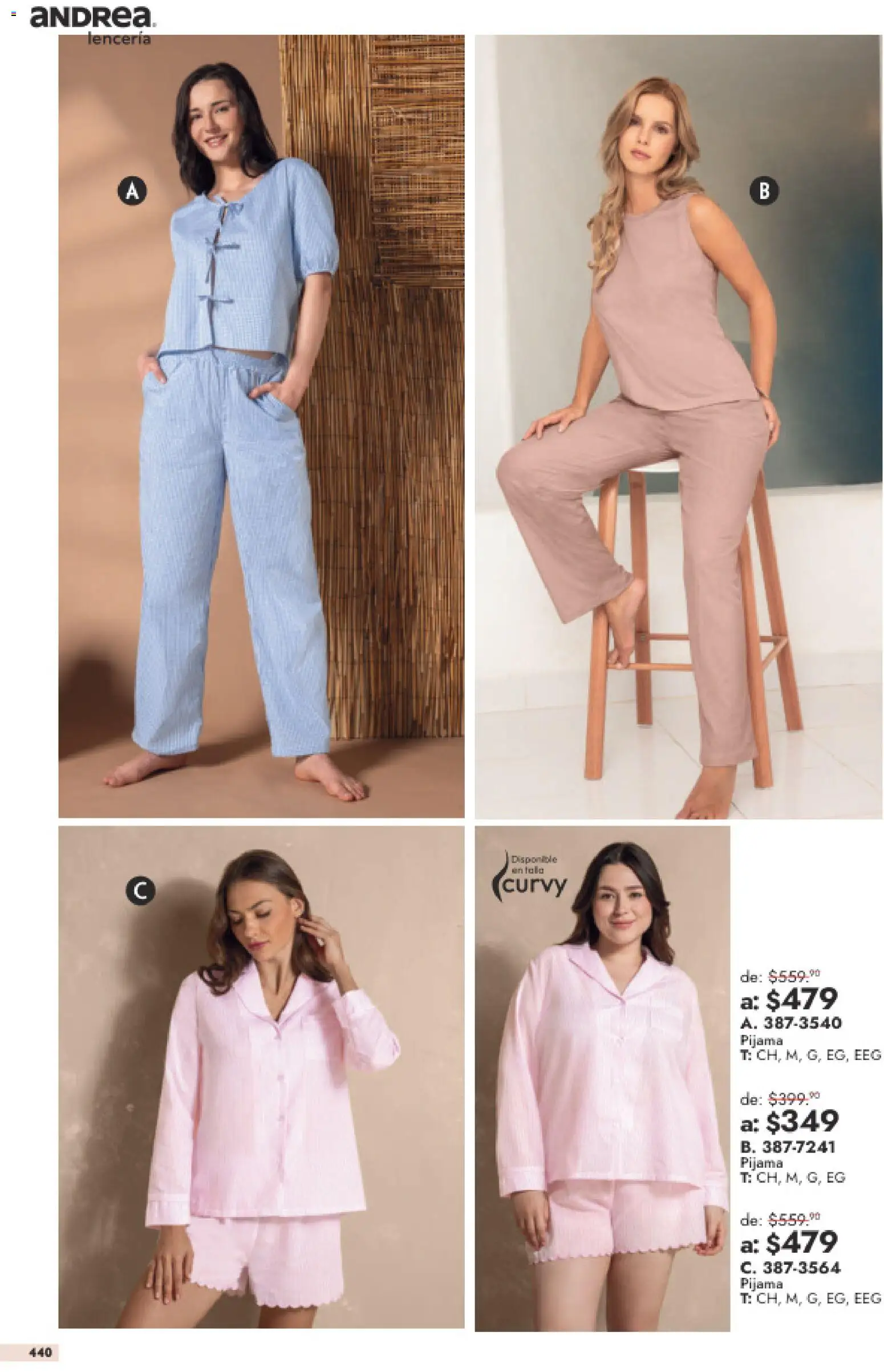 Nuevas ofertas de Andrea válidas en toda la República Mexicana desde el 26/07/2026. ¡Encuentra las mejores ofertas en Andrea catálogo Outlet! | Página: 440