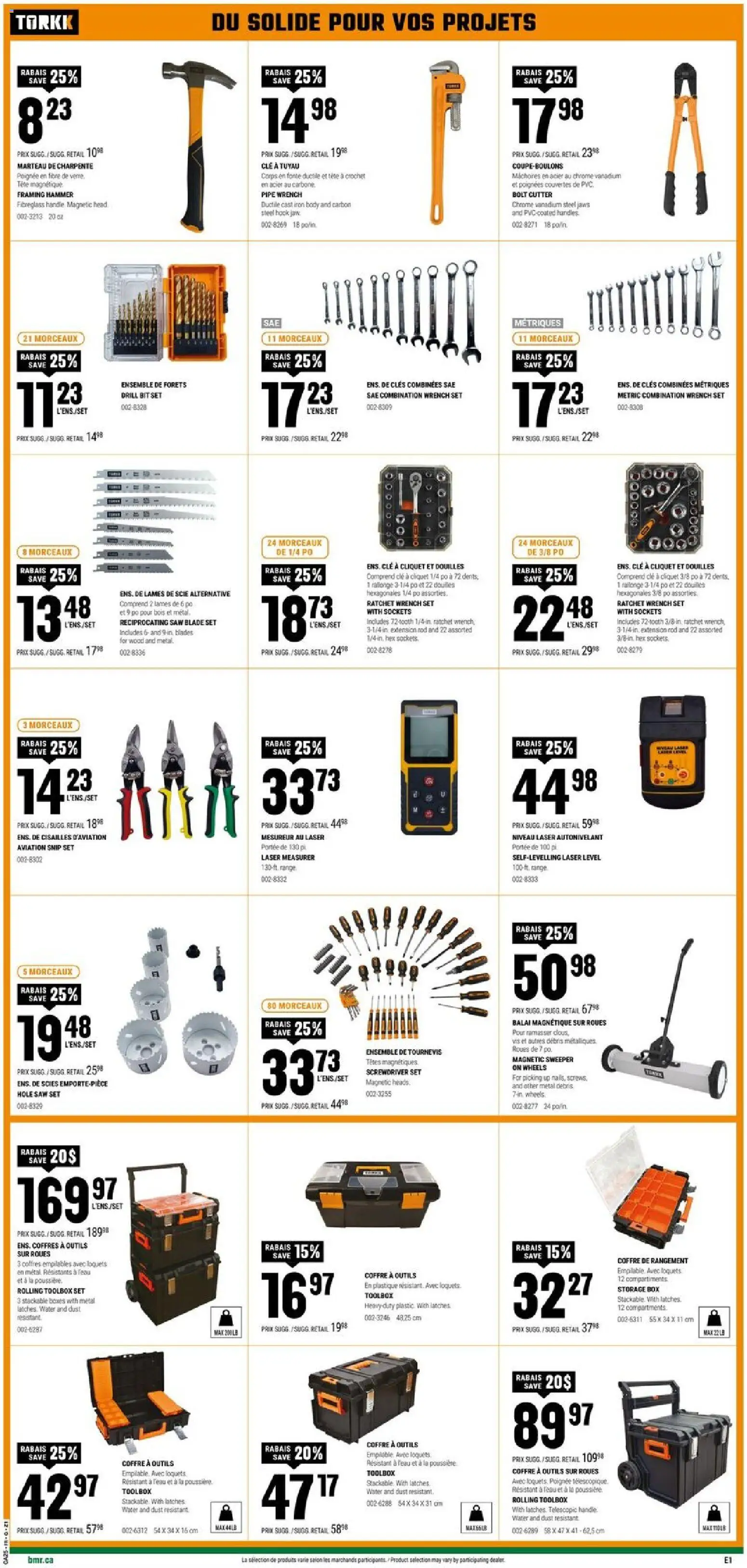 BMR flyer valid from 18.06.2026 | Page: 5 | Products: Cutter, Iron, Box
