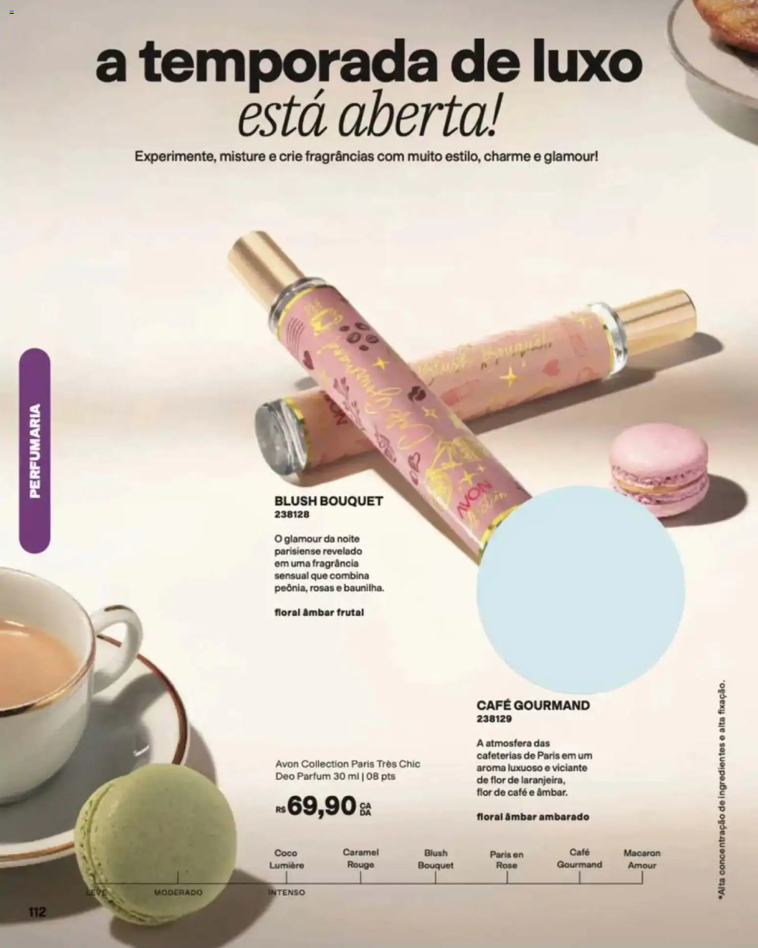 Avon Folheto - válido de 12/10/2026 | Página: 112 | Produtos: Coco, Fragrância, Blush, Café