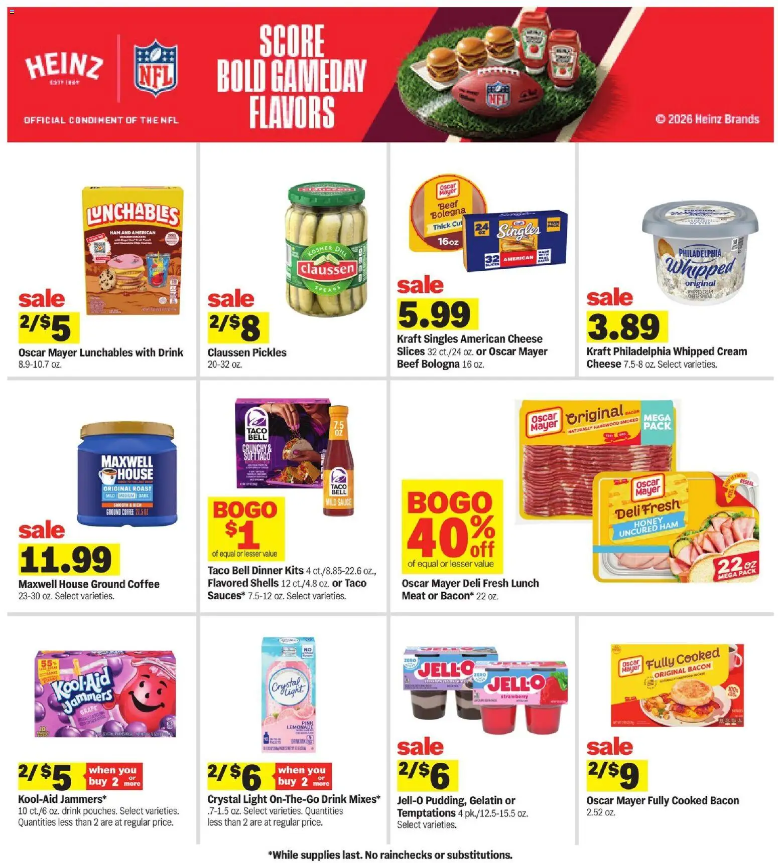 Meijer Weekly Ad - valid from 09/30/2026 | Page: 34 | Products: Coffee, Ham, Beef, Cream
