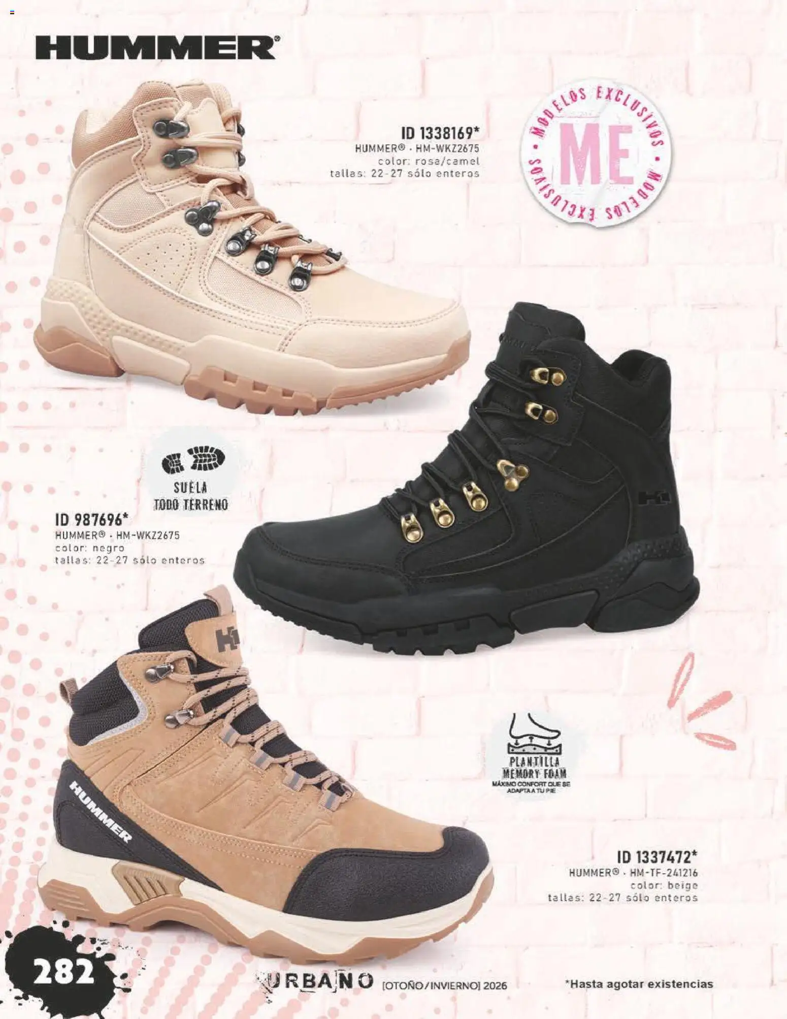 Nuevas ofertas de Price Shoes válidas en toda la República Mexicana desde el 31/07/2026. ¡Encuentra las mejores ofertas en Price Shoes catálogo Urbano! | Página: 282